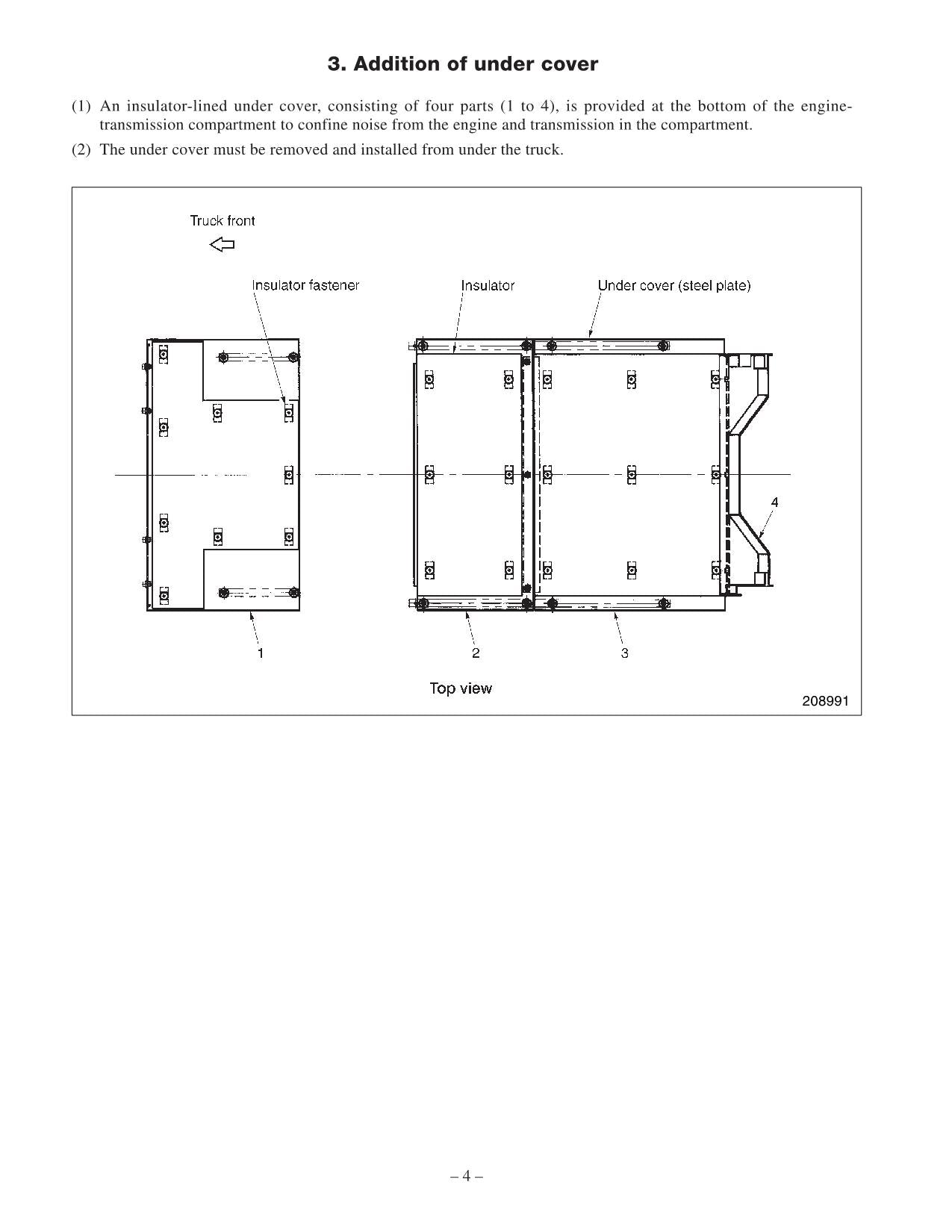 Caterpillar DP80 DP90 Low Noise Options Supplement Chassis Mast Service Manual