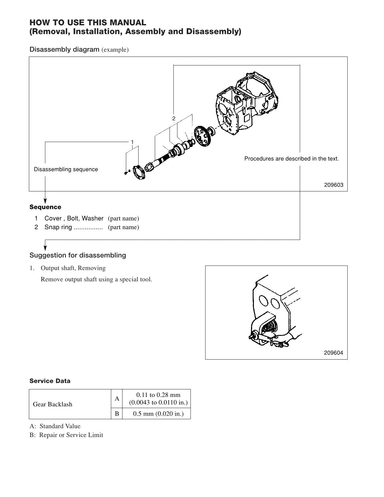 Caterpillar Lift Truck GC30N GC33N Chassis Mast Service Manual