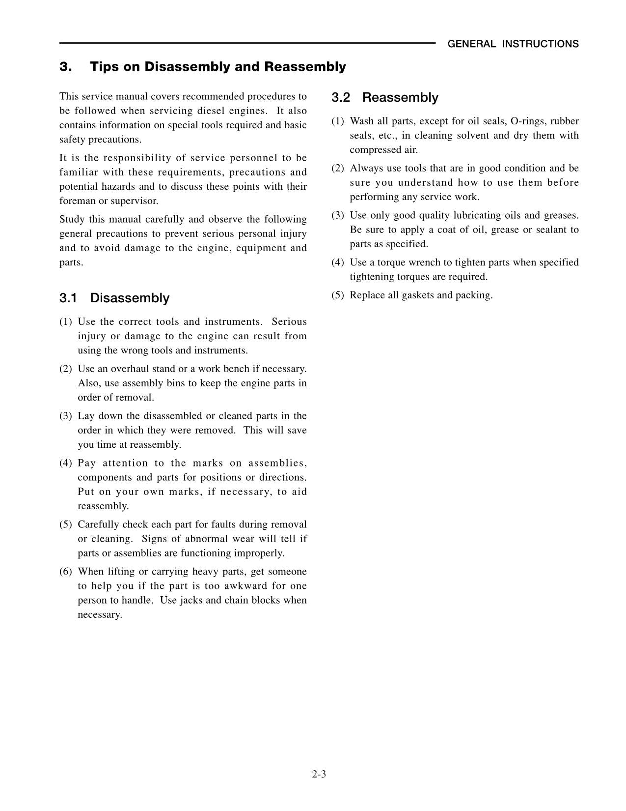 Caterpillar Lift Trucks DP15N DP18N DP20CN S4Q2 Diesel Engine Service Manual