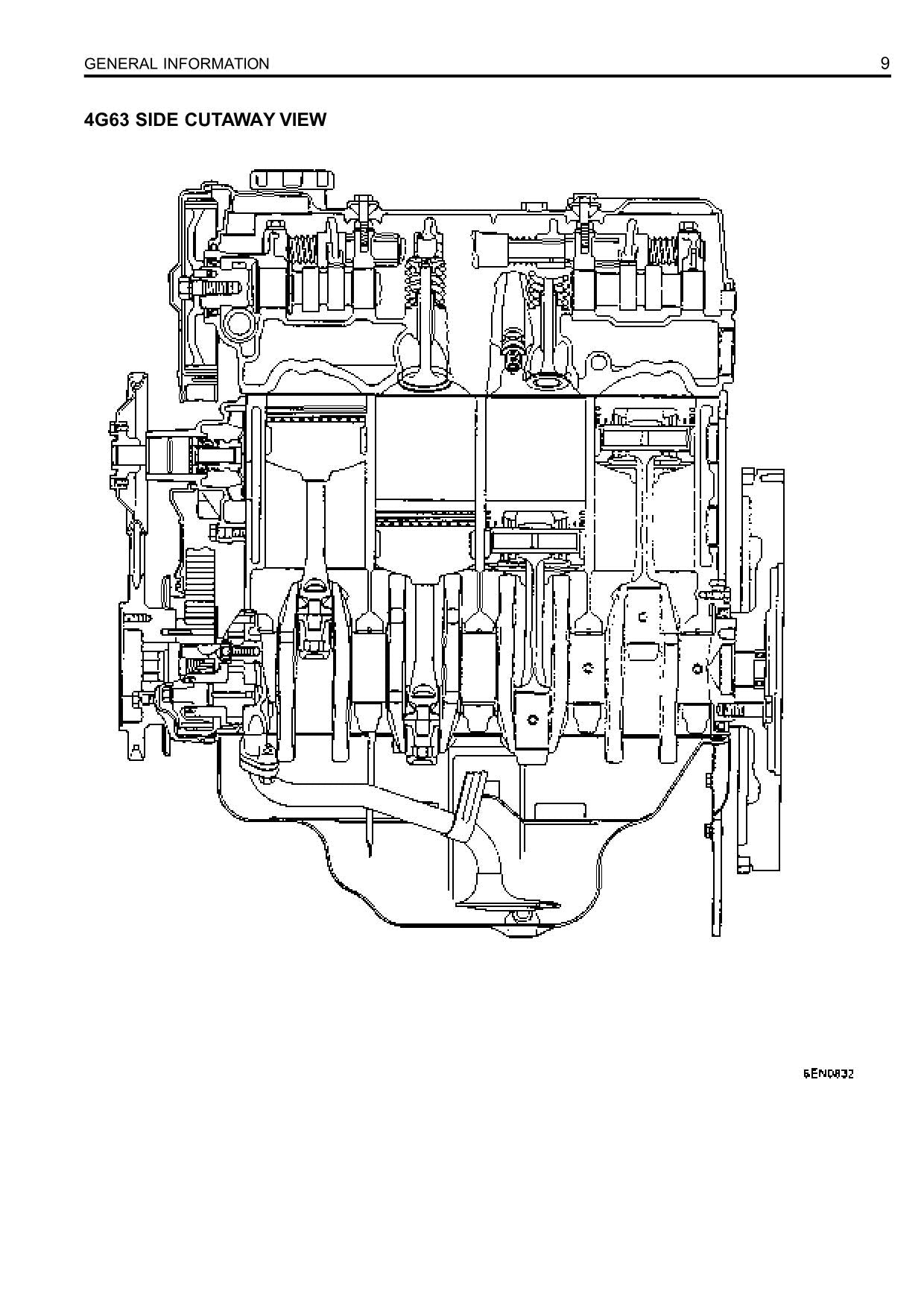 Caterpillar 4G63 4G64 Gasoline Engine Service Manual