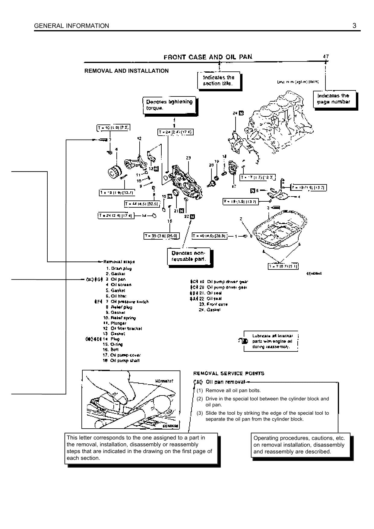 Caterpillar 4G63 4G64 Gasoline Engine Service Manual