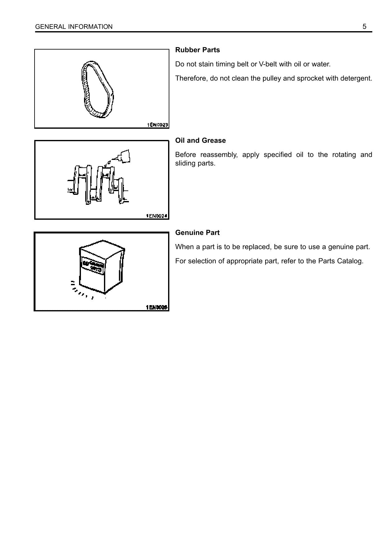 Caterpillar 4G63 4G64 Gasoline Engine Service Manual