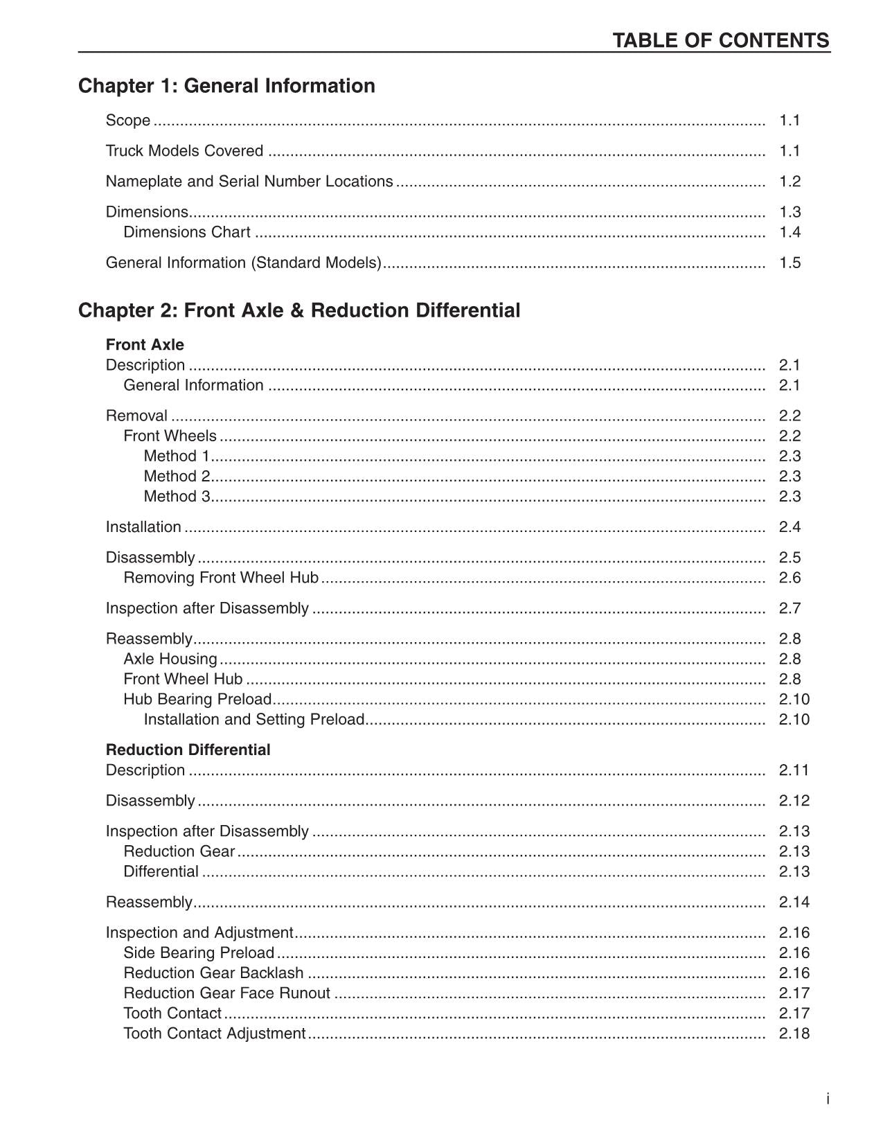 Caterpillar EC15N EC18N EC20N EC25N Lift Truck Forklift Service Manual