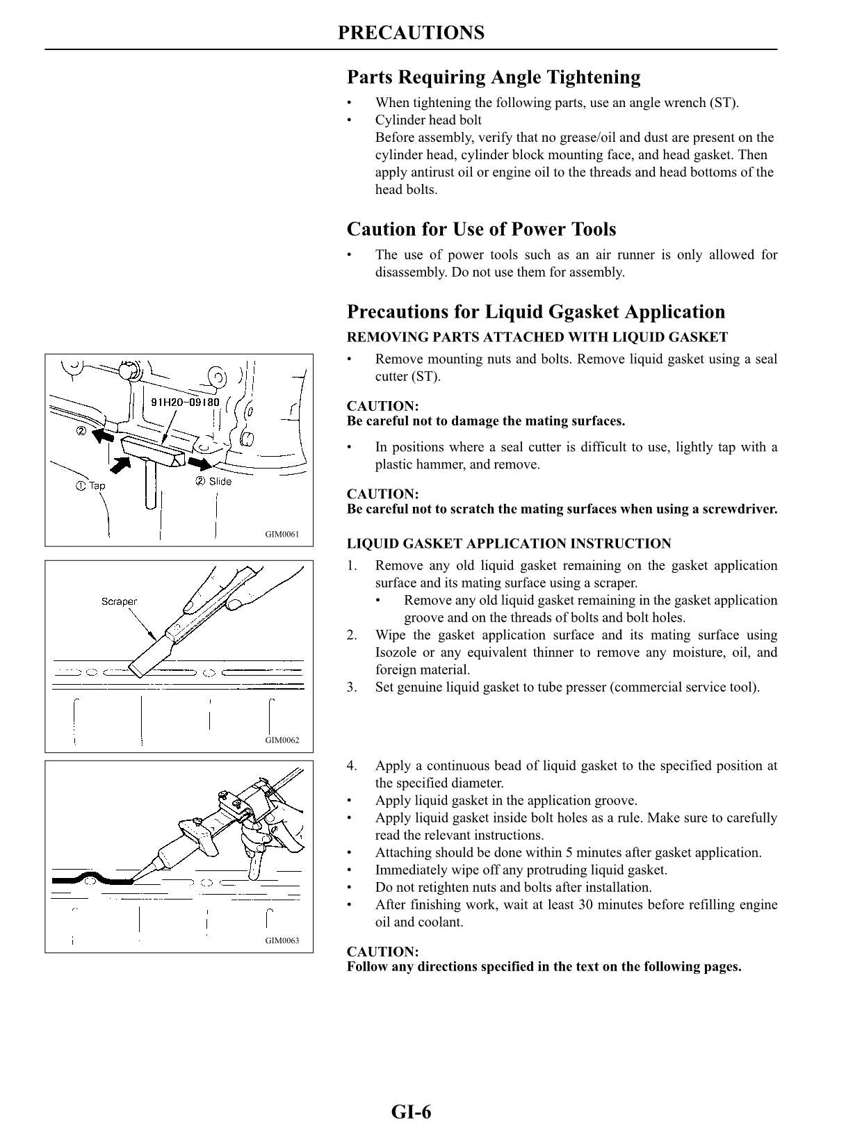 Caterpillar Lift Trucks K15 K21 K25 Gasoline Engine Service Manual