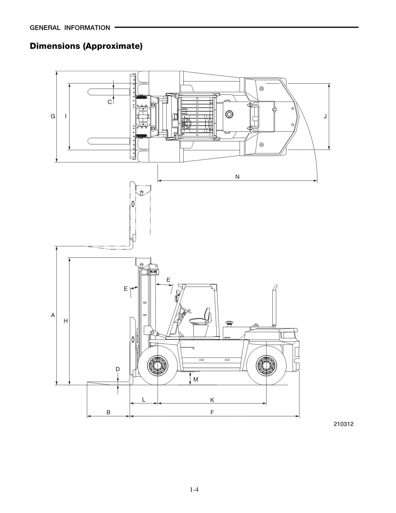 Caterpillar Lift Truck DP100 DP115 DP115 DP135 Chassis Mast Service Manual