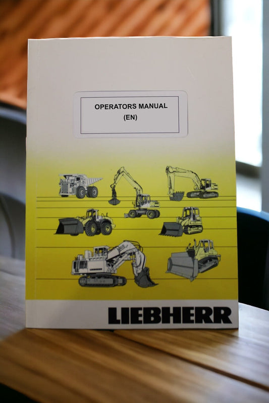 Liebherr R912 Litronic Excavator Operators manual serial 3001