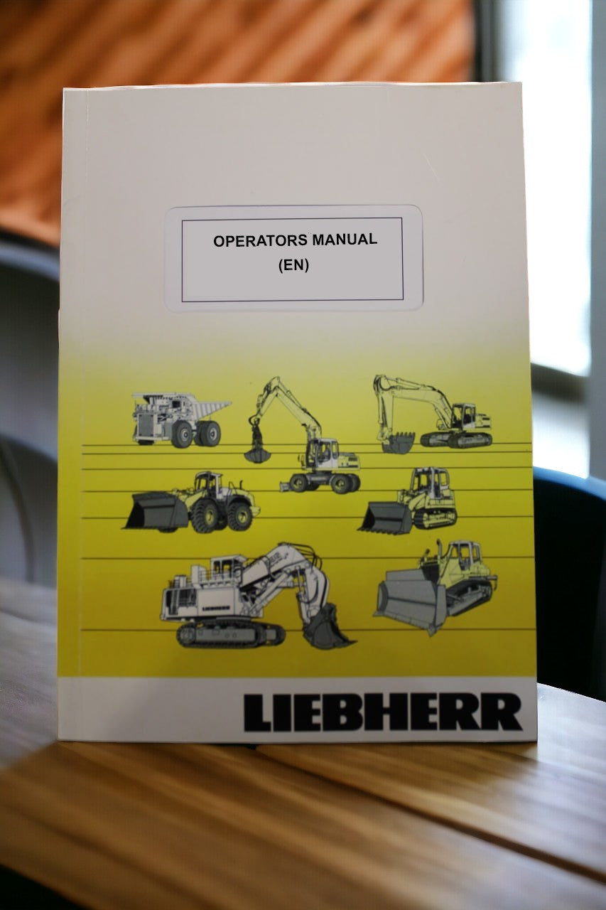 Liebherr R912 Tunnel Excavator Operators manual