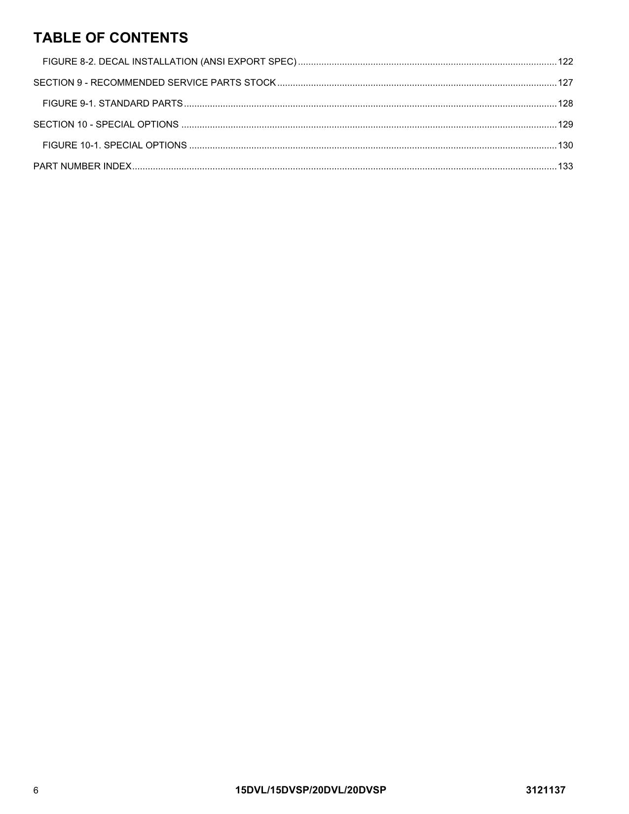 JLG 15DVL 15DVSP 20DVL 20DVSP Vertical Mast Parts Catalog Manual 3121137