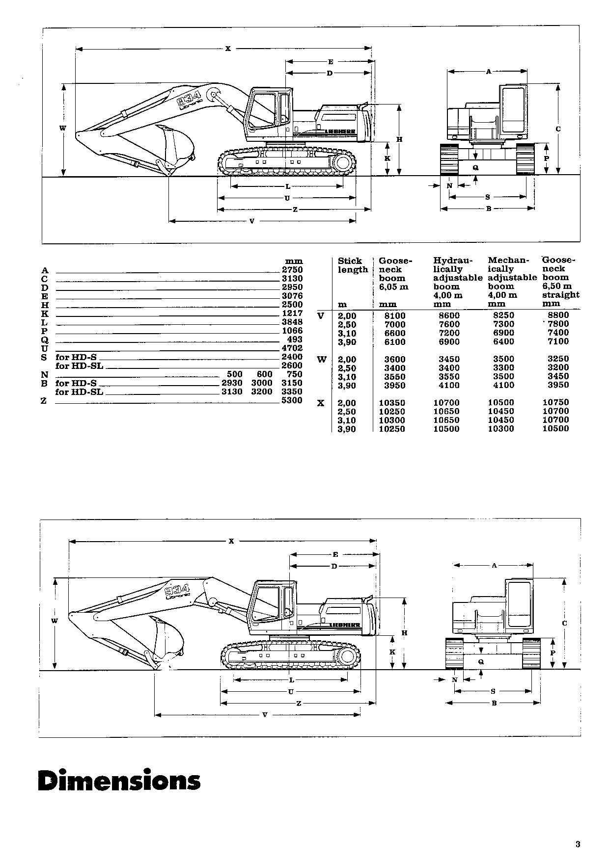 Liebherr R934 Litronic Excavator Operators manual serial 5406