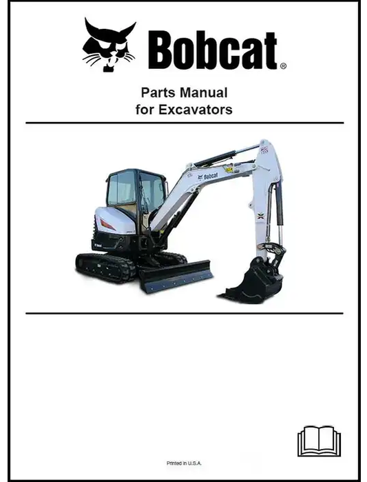 Bobcat 435 Excavator Parts Catalog Manual 563111001-