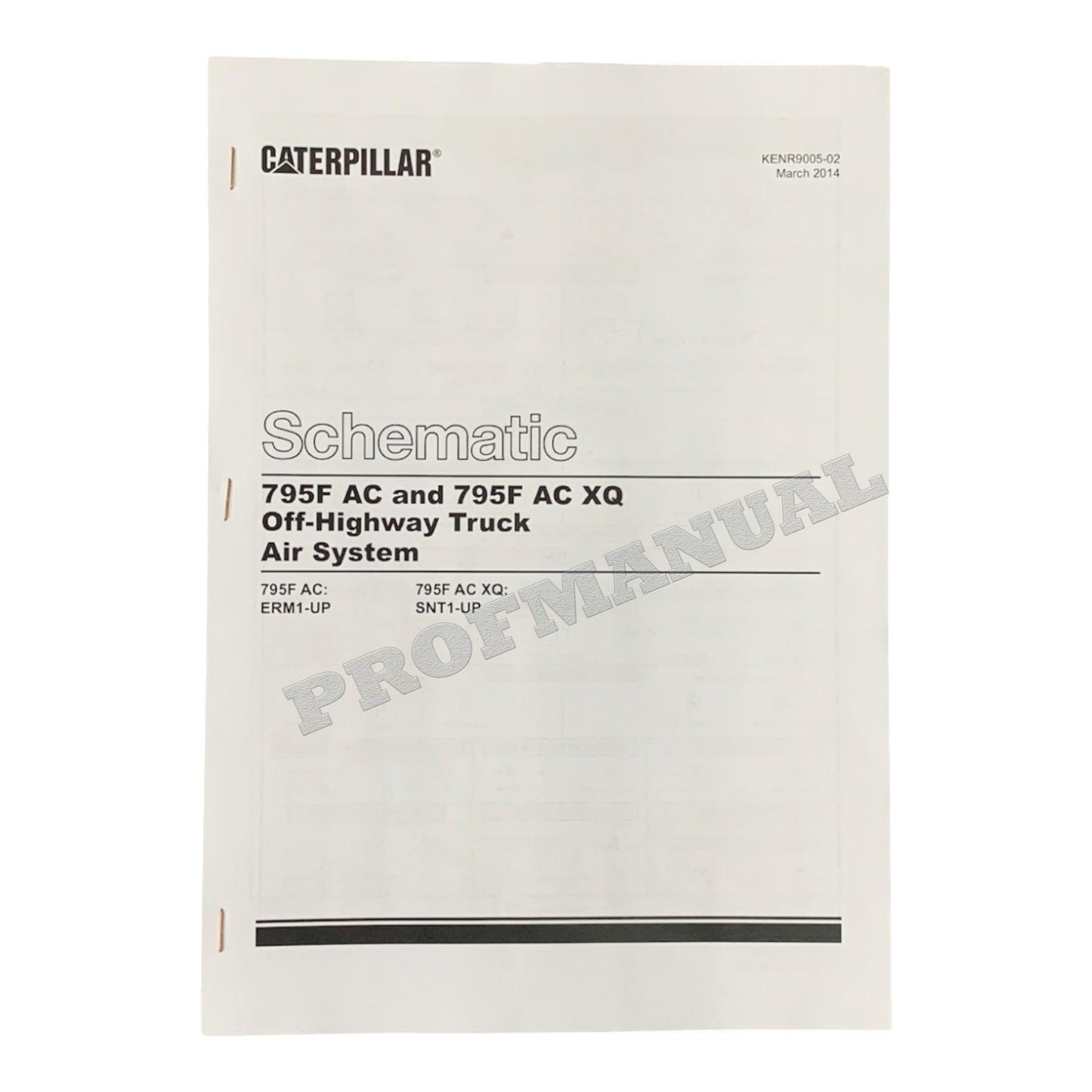 Caterpillar 795F AC Truck Full Service Manual *Send serial number