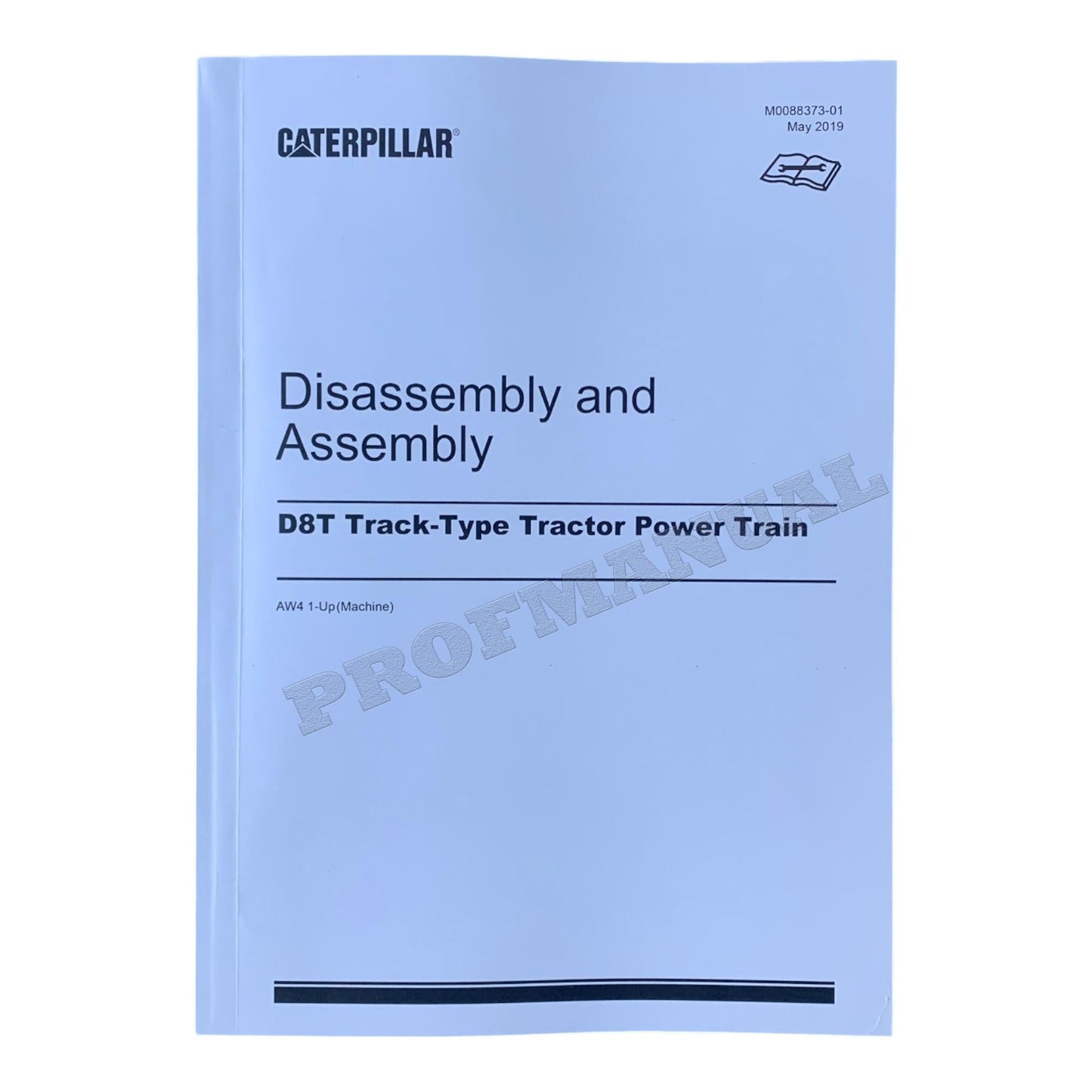 Caterpillar D8T Track Type Tractor Full Service Manual 20 books *S. N. AW4 1 and UP