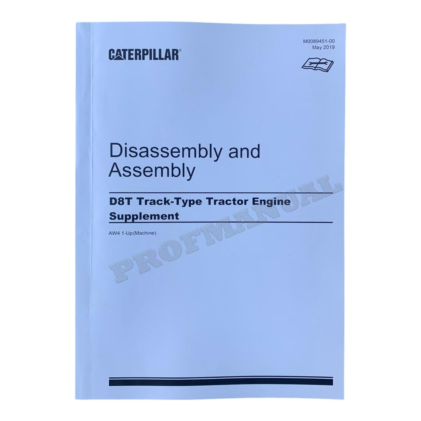 Caterpillar D8T Track-Type Tractor Full Service Manual *Send serial number