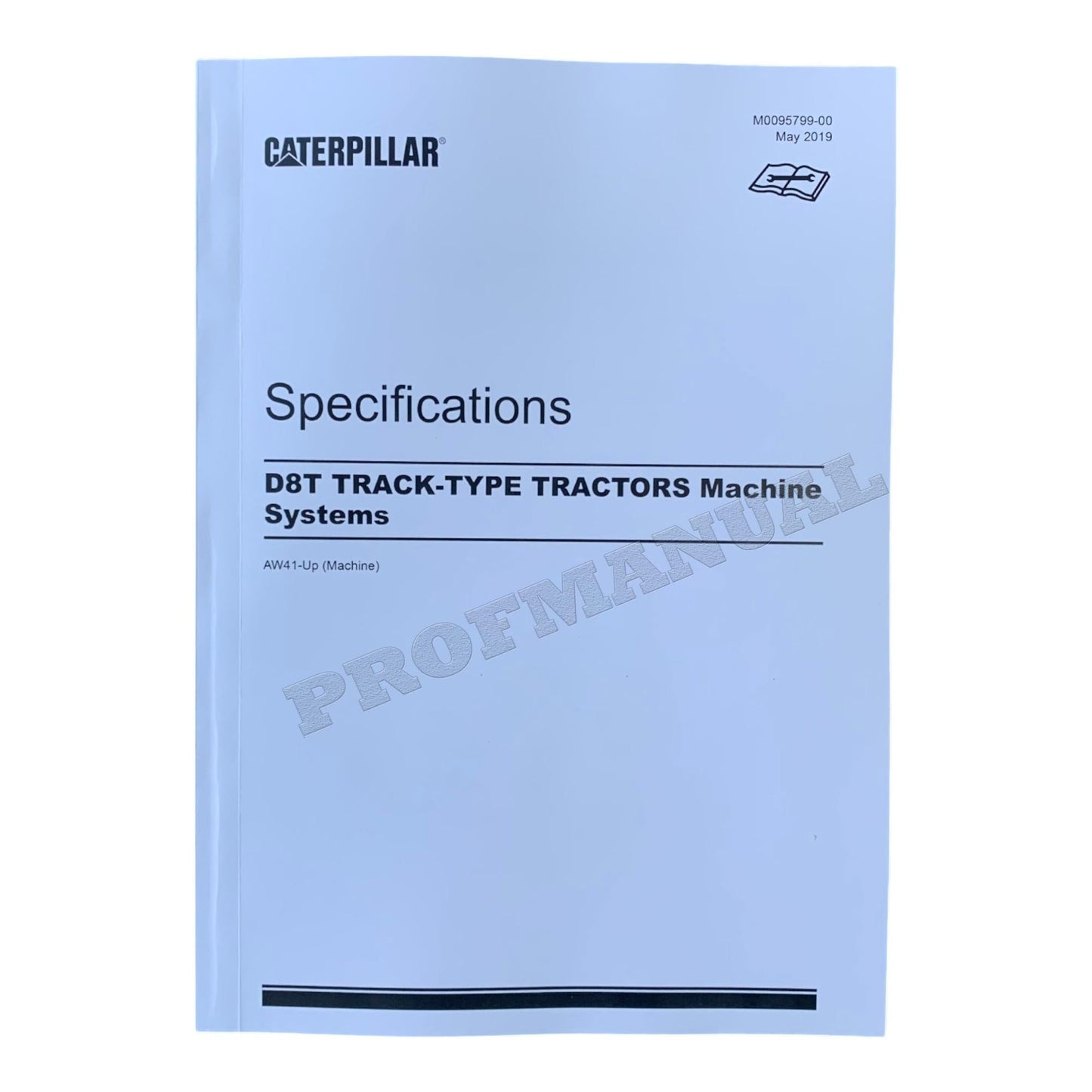 Caterpillar D8T Track-Type Tractor Full Service Manual *Send serial number