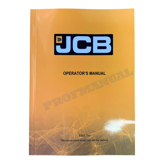 JCB 8290 8330 FASTRAC Tractor Operators Manual