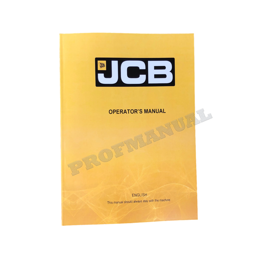 JCB 3C 1400 3C 1550 3CS6000 3D1700 1980 Backhoe Loader Operators Manual