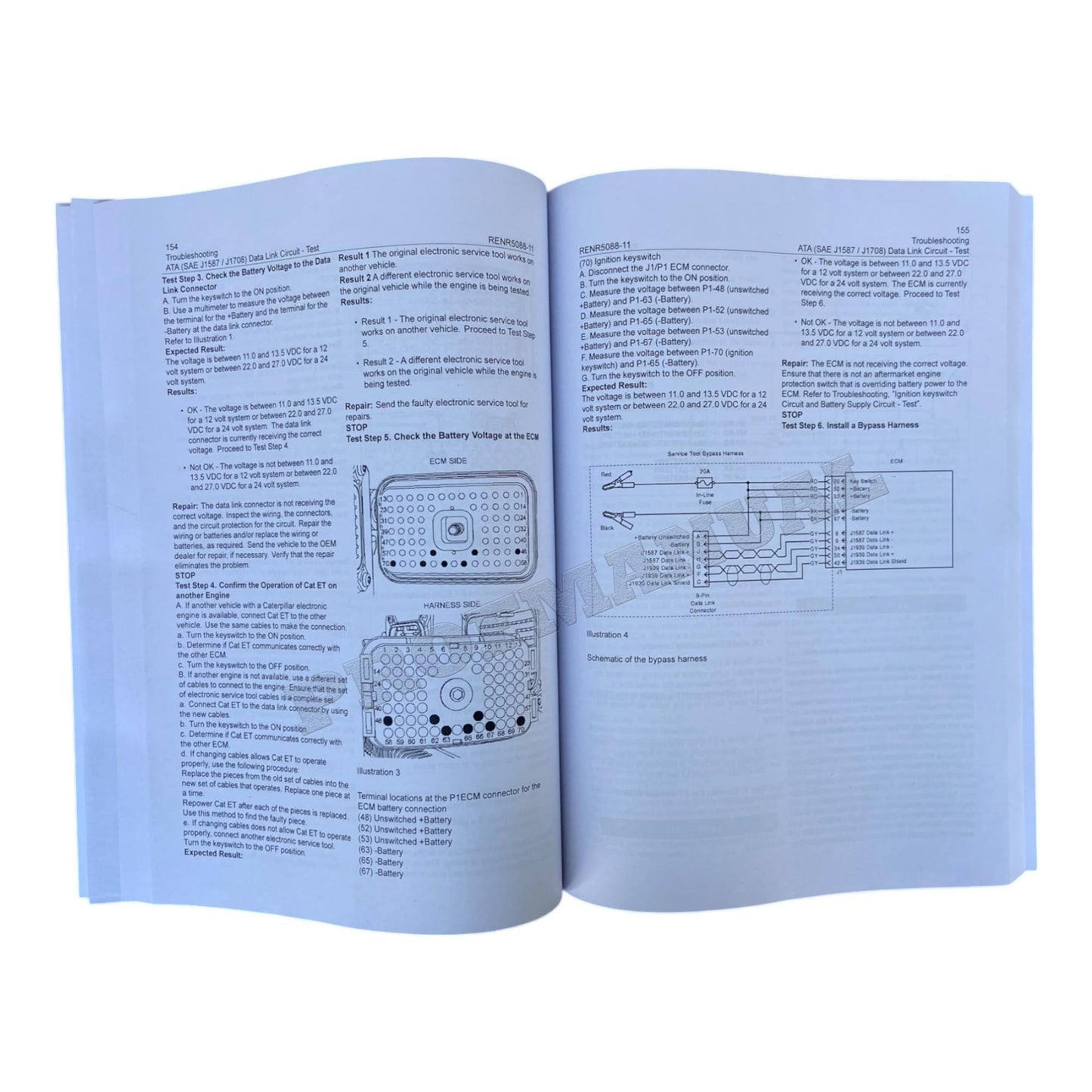 Caterpillar C15 On-Highway Engine Troubleshooting Service Manual SN MXS-Up