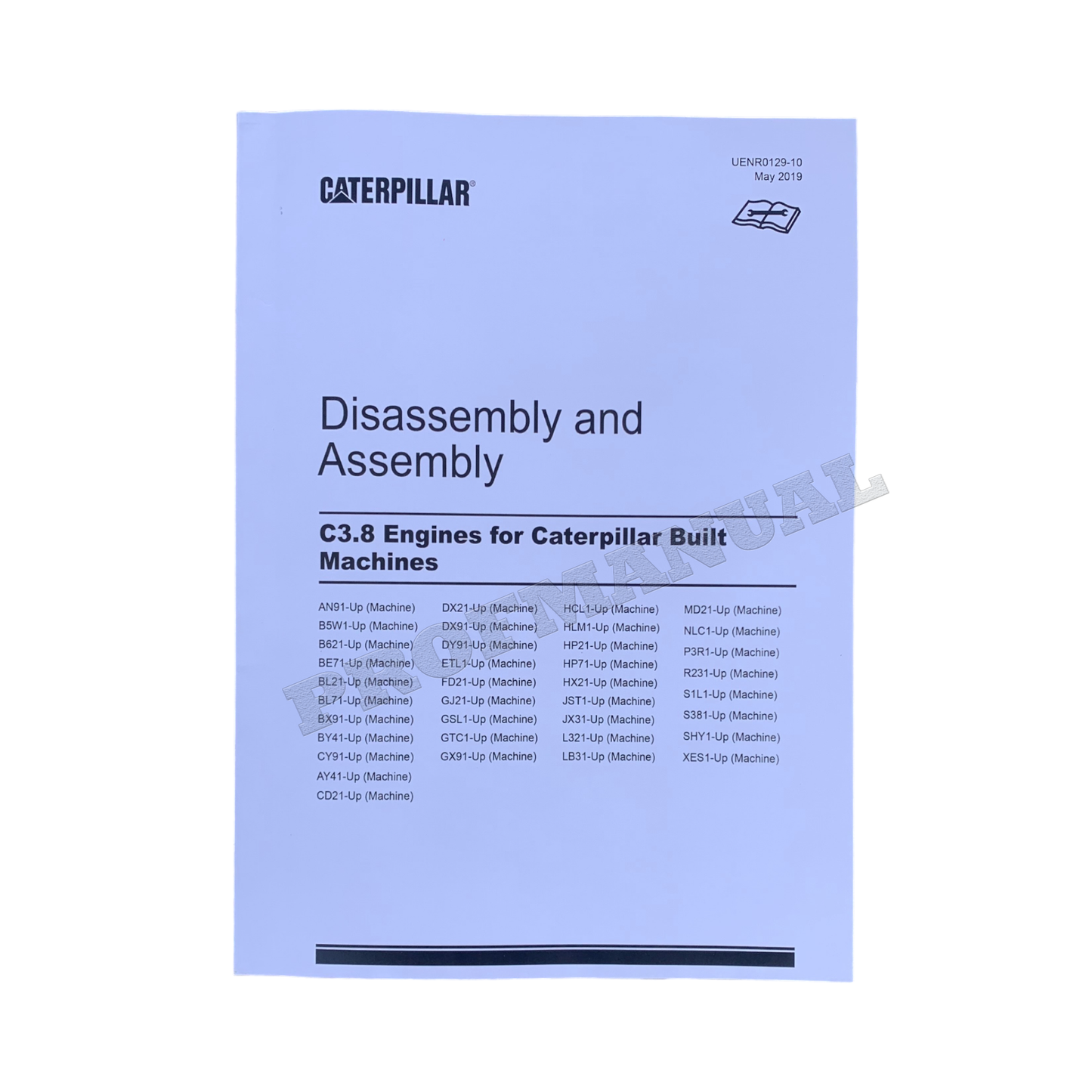 Caterpillar Cat C3.8 Engine Service Manual Disassembly Assembly