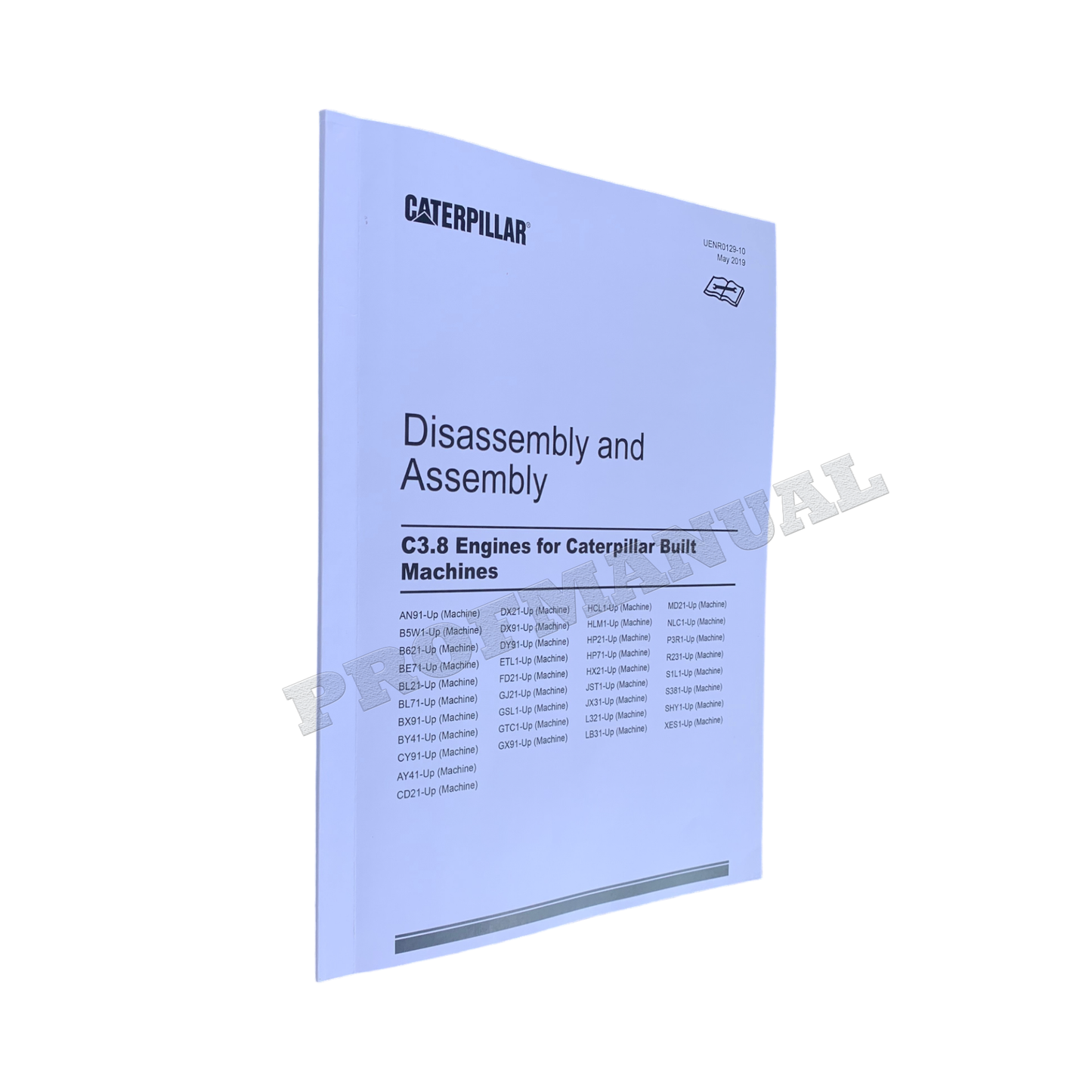 Caterpillar Cat C3.8 Engine Service Manual Disassembly Assembly