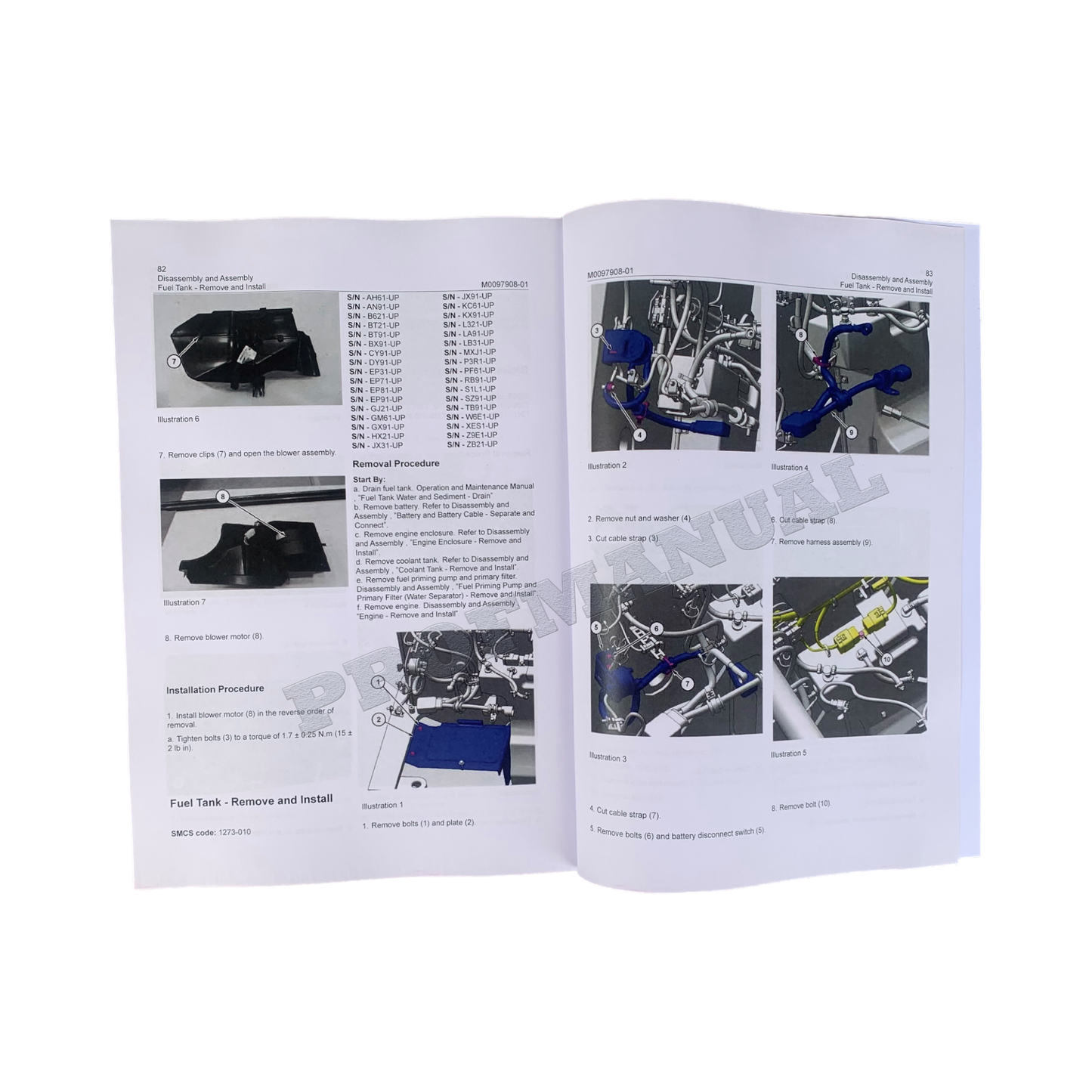 Caterpillar 279D3 289D3 299D3 Loader Suppl Service Manual Disassem Assem