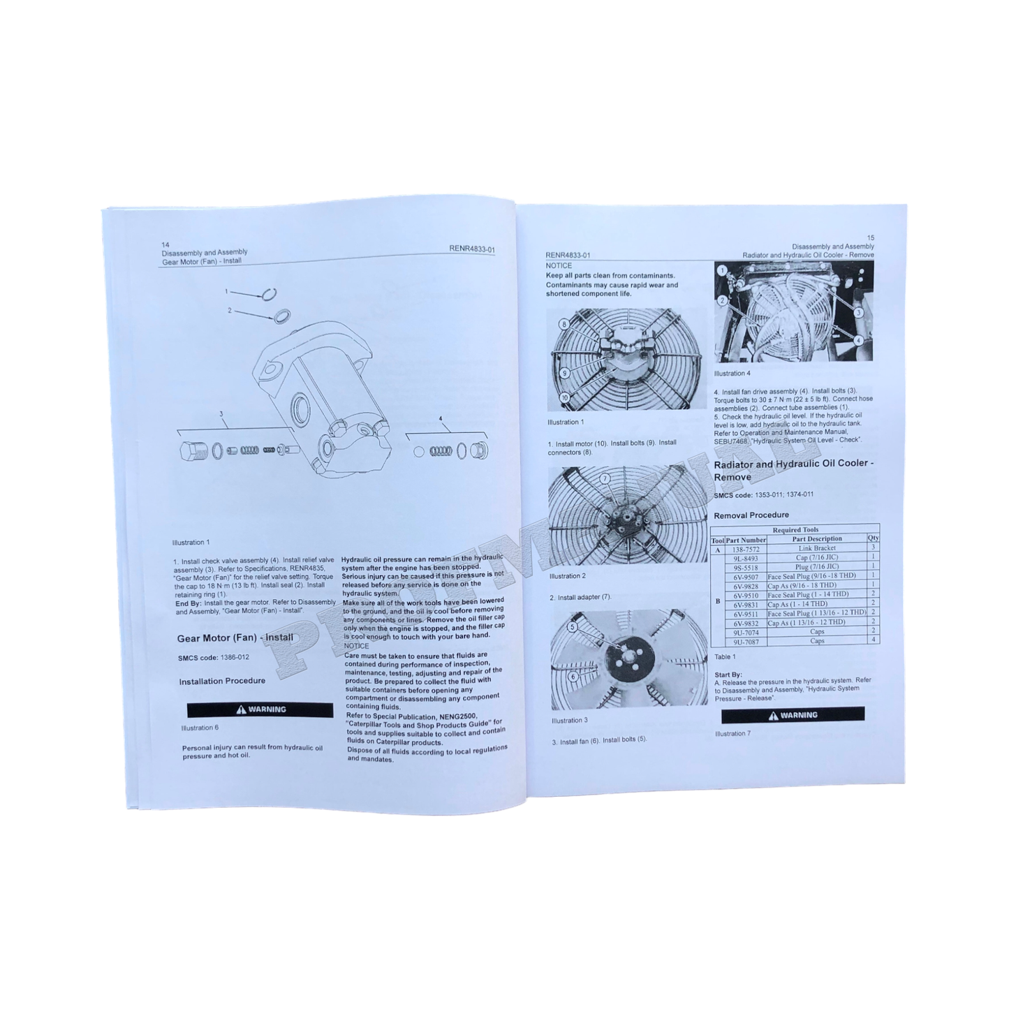 Caterpillar 3024С Engine Service Manual Disassem Assem 216 232 Loader +SUPPL