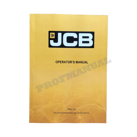 JCB 214 215 215E 217 Backhoe Loader Operators Manual