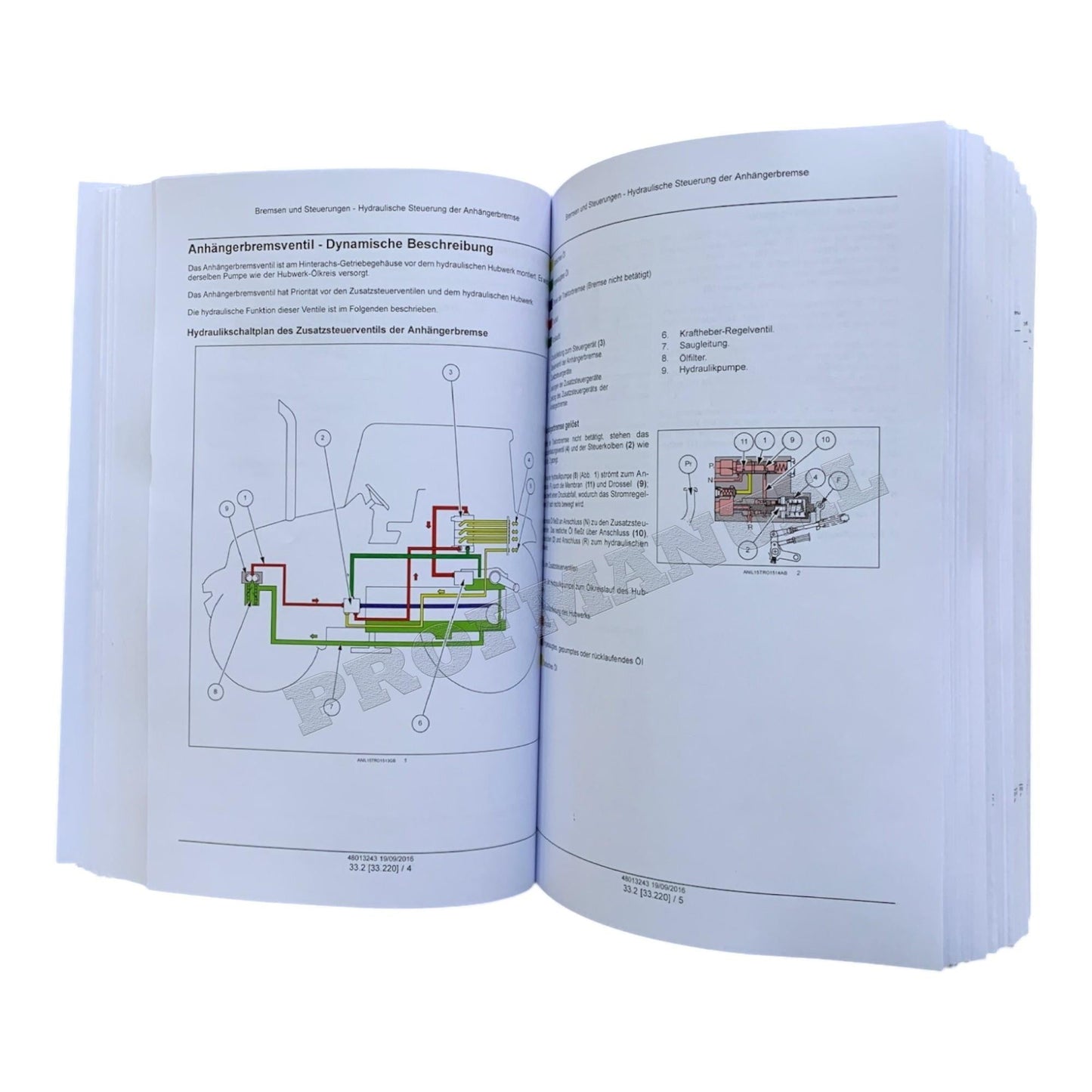 NEW HOLLAND TD5.105 TD5.115 TD5.85 TD5.95 TRAKTOR REPARATURHANDBUCH #1