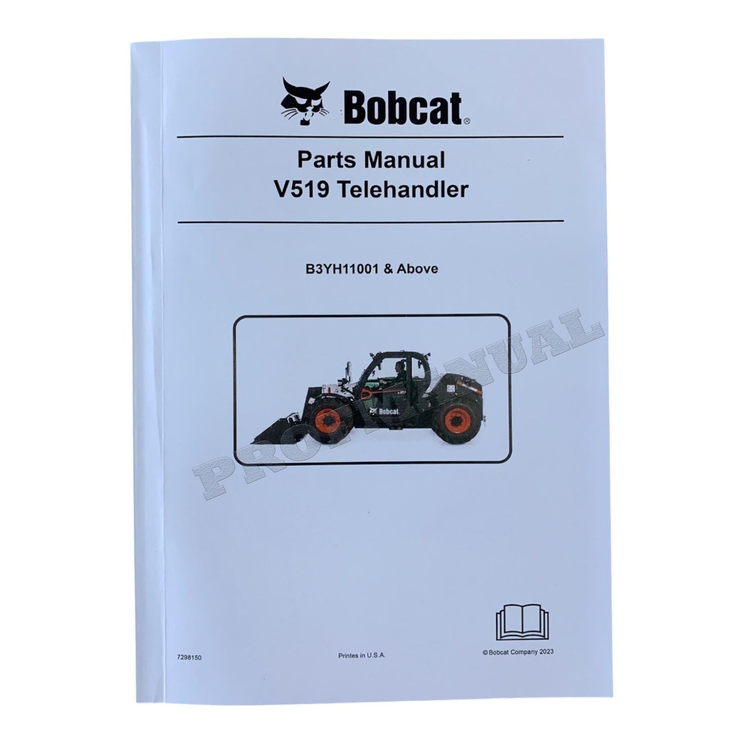 Bobcat V519 VersaHandler Parts Catalog Manual