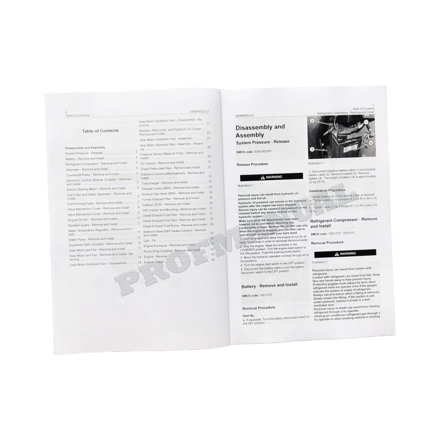 Caterpillar 299D2 297D2 272D2 Loader Engine Service Manual Disassem Assembly