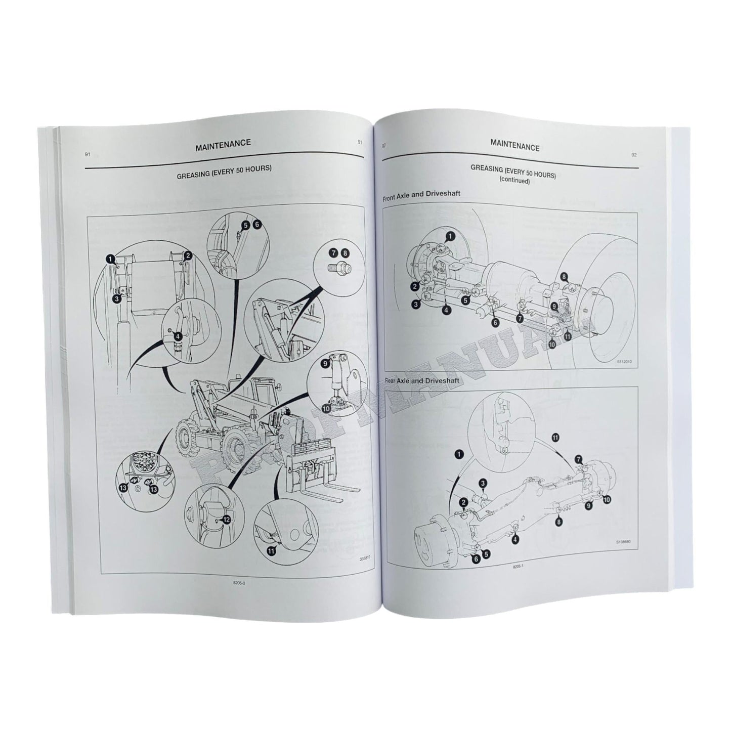 JCB 506B 506C 508C 506C HL Telescopic Handler Operators Manual