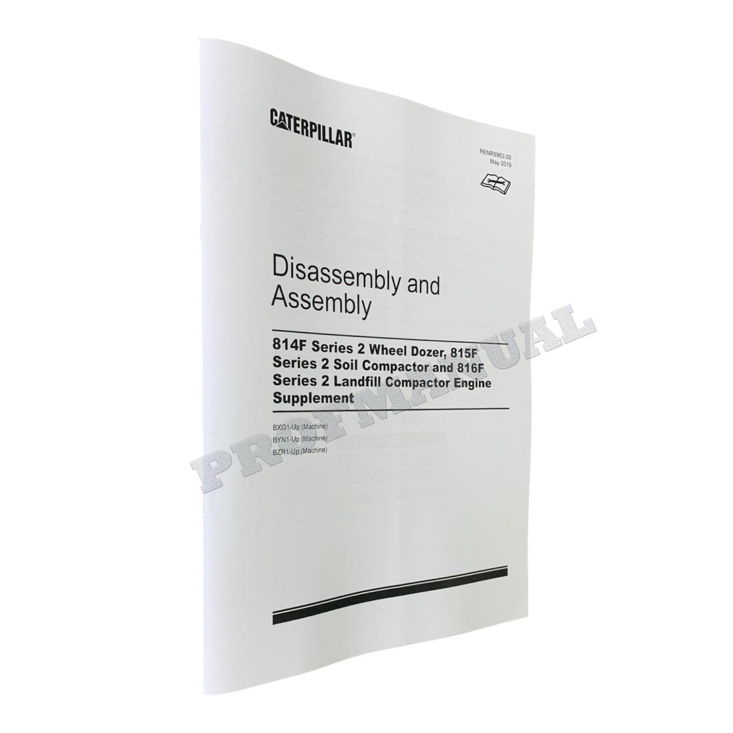 Caterpillar Ser 2 815F 816F Compactor Engine Suppl Disassem Assem Service Manual