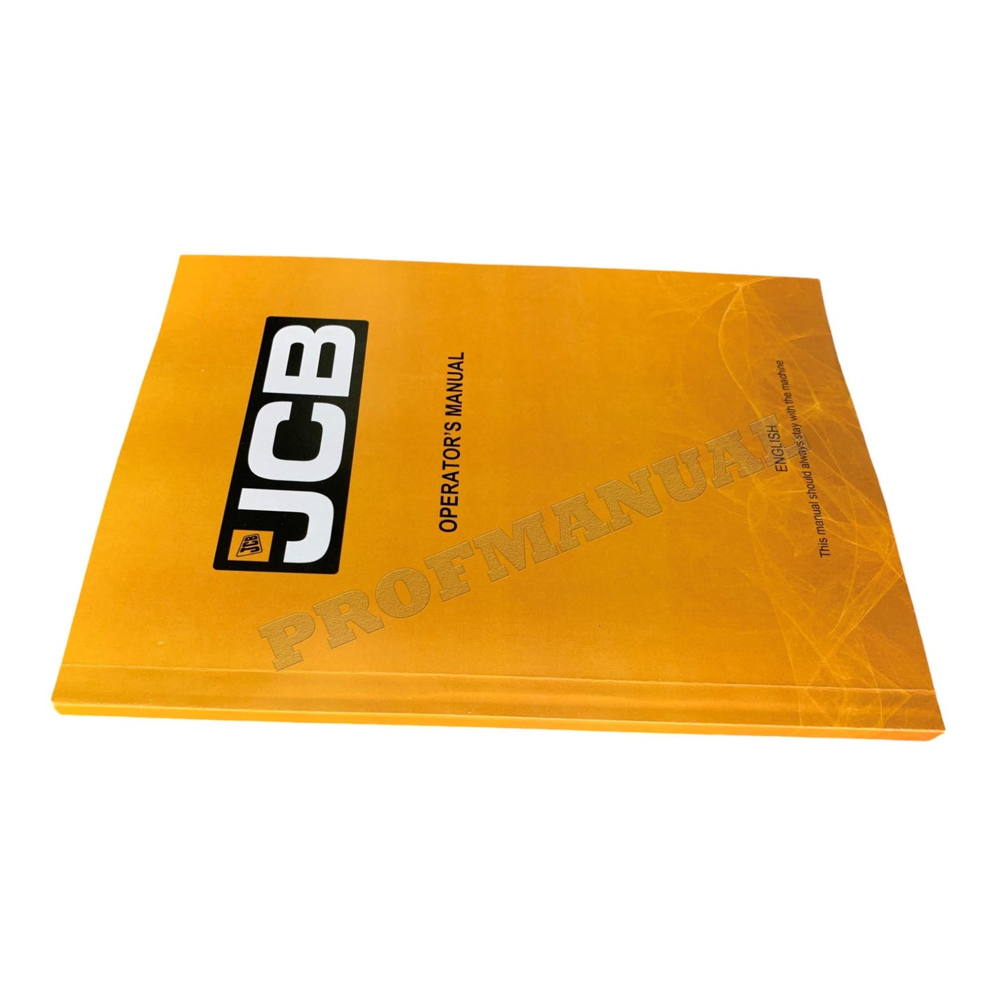 JCB 1400B Centermount 1400B Sideshift BACKHOE LOADER Operators Manual