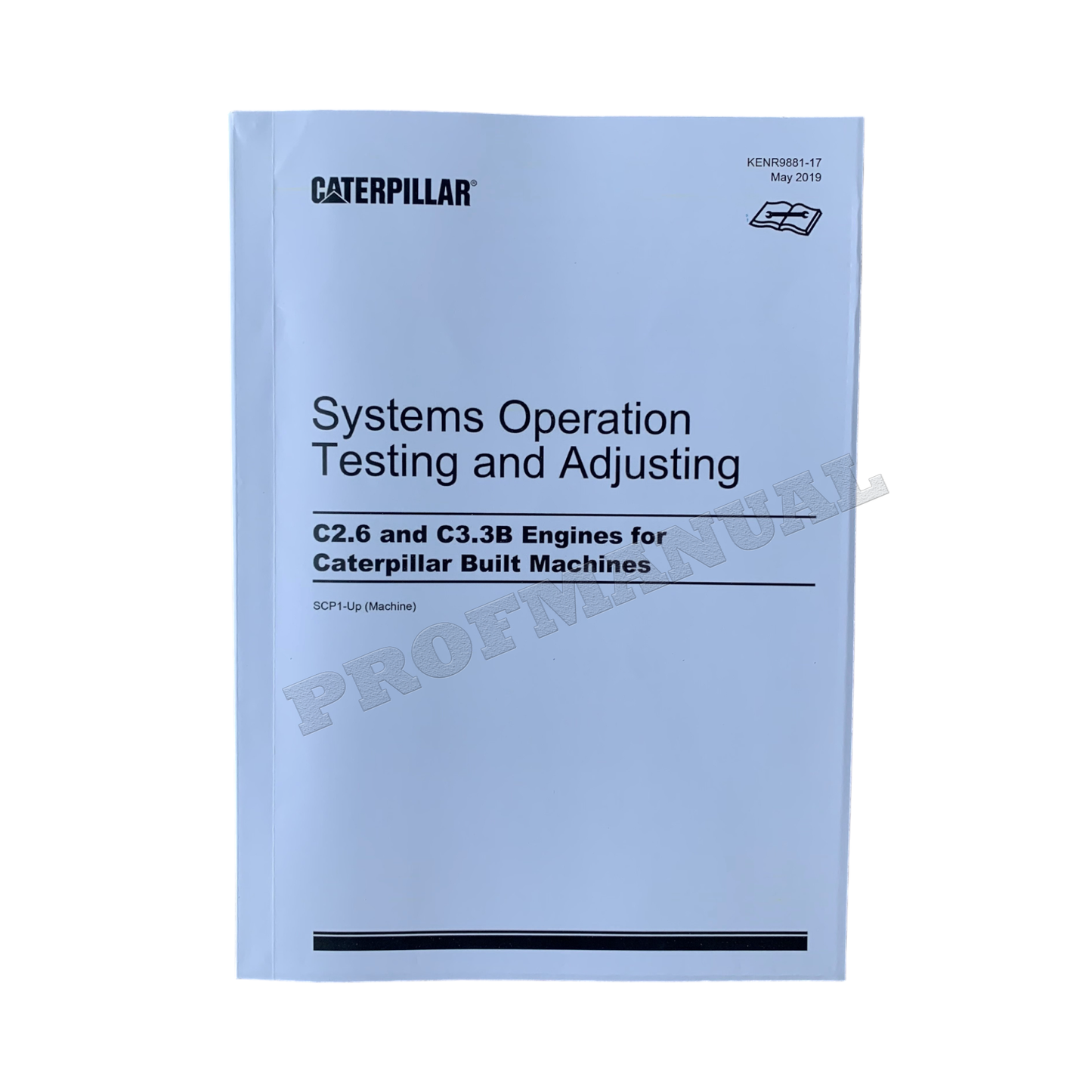 Caterpillar C2.6 C3.3B Engine Operation Testing Adjusting Service Manual + Specification