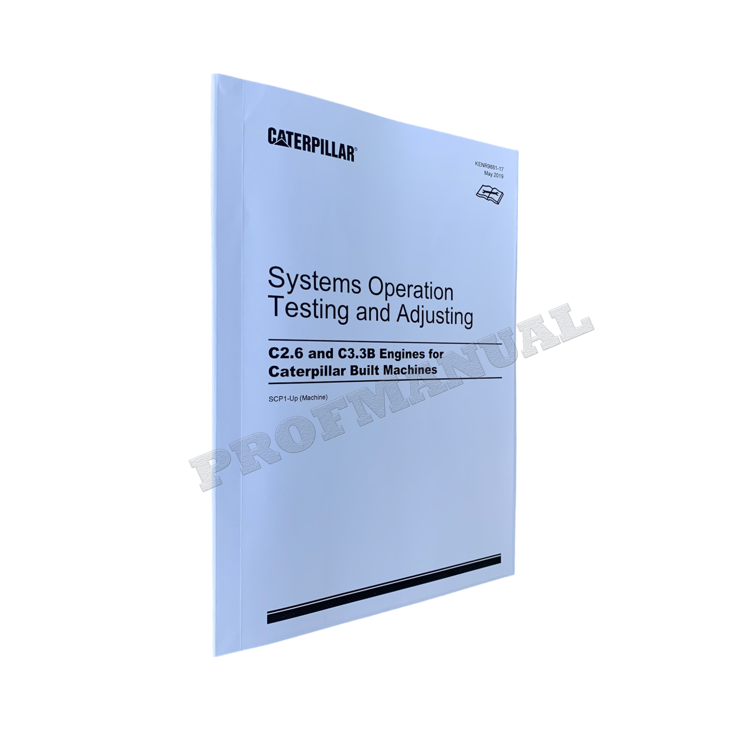 Caterpillar C2.6 C3.3B Engine Operation Testing Adjusting Service Manual + Specification