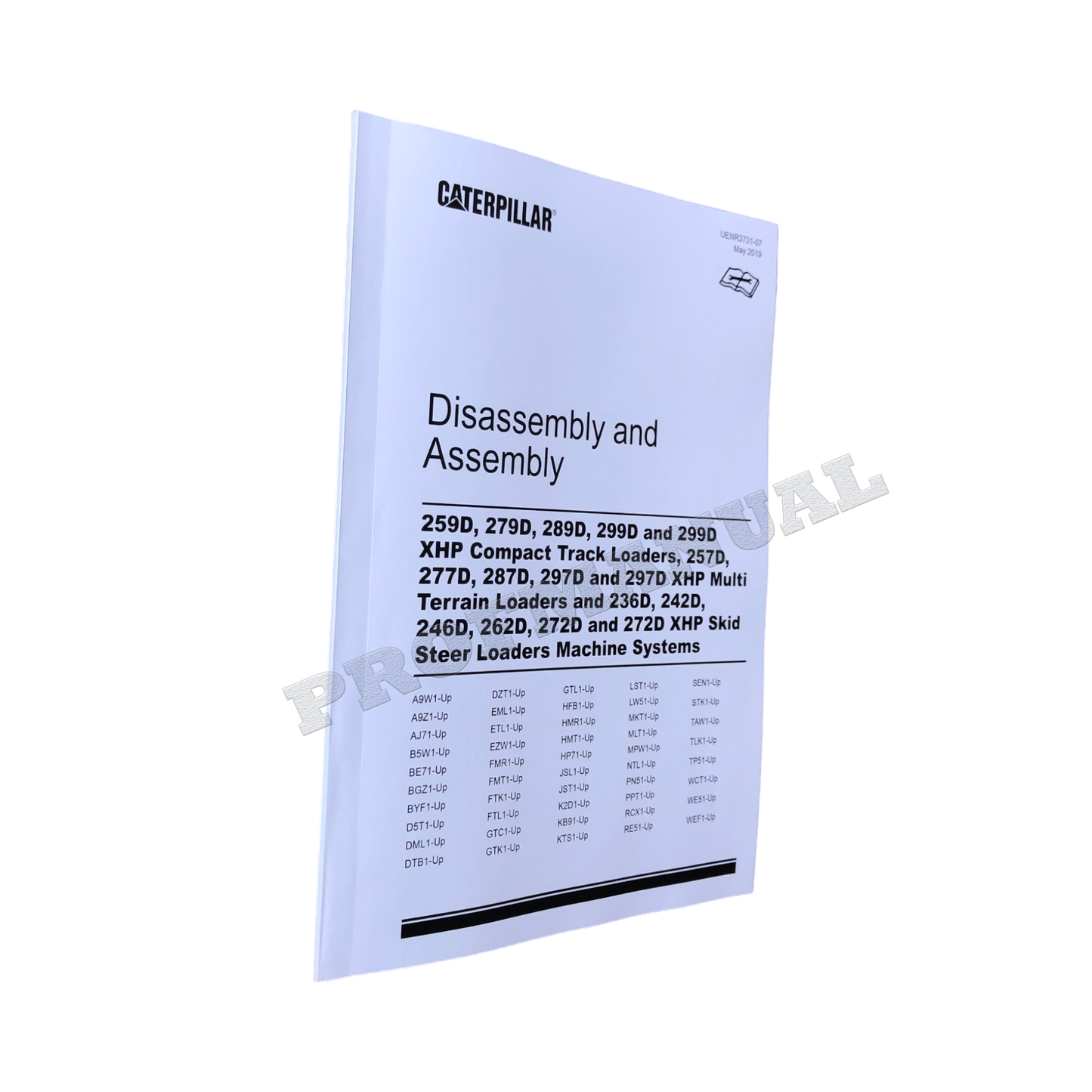 Caterpillar 297D 236D 242D 246D 262D 272D Loader Service Manual Disassem Assem