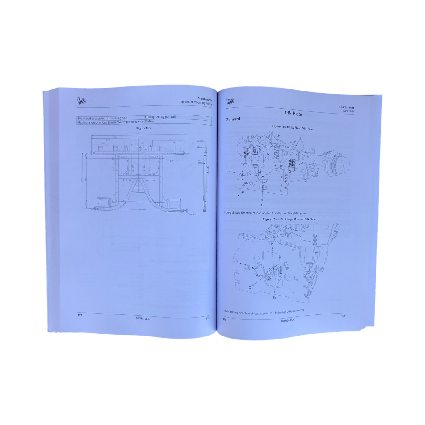 JCB 4160 4190 4220 AGRICULTURAL TRACTOR FASTRAC Operators Manual