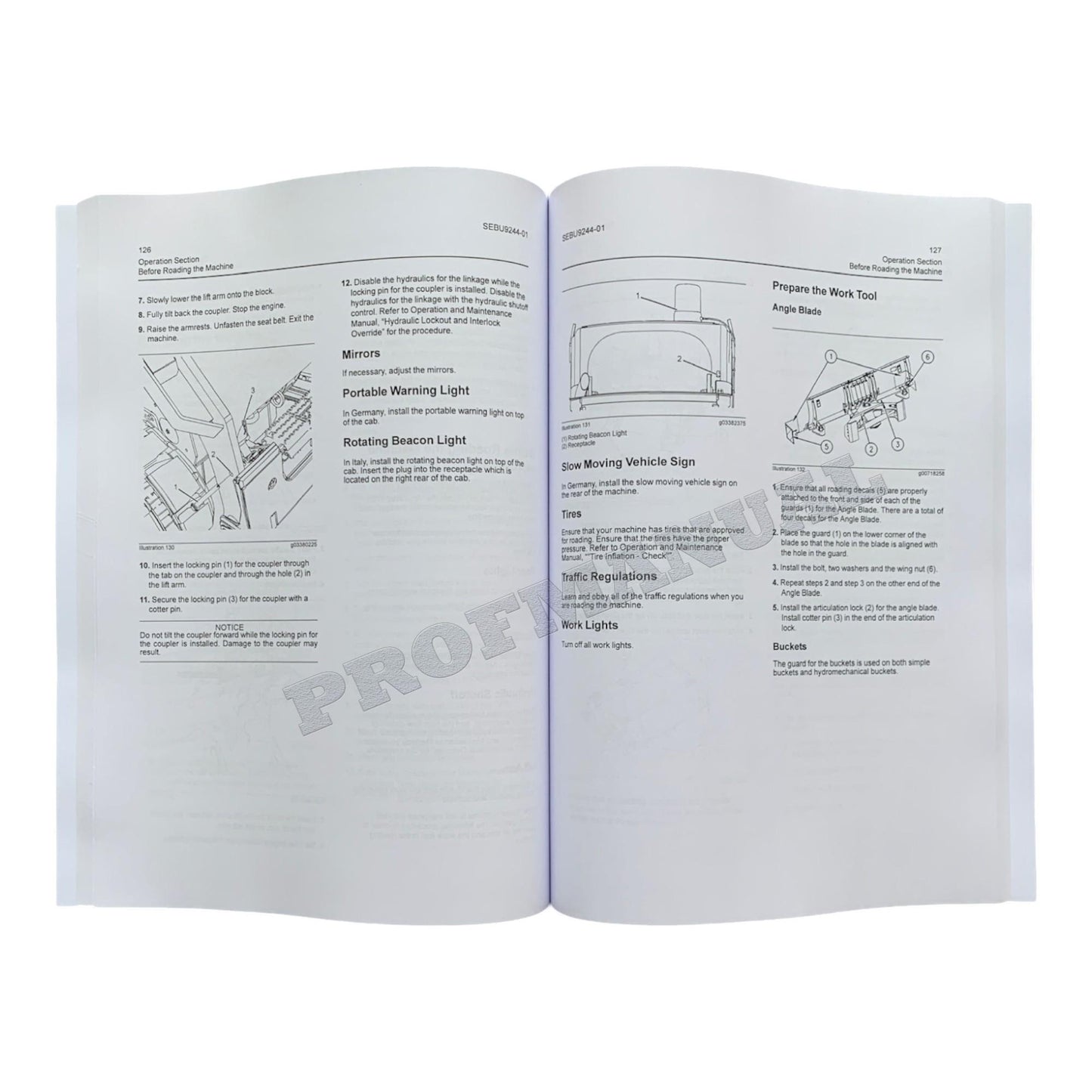 CATERPILLAR CAT 279D COMPACT TRACK LOADER OPERATORS MANUAL