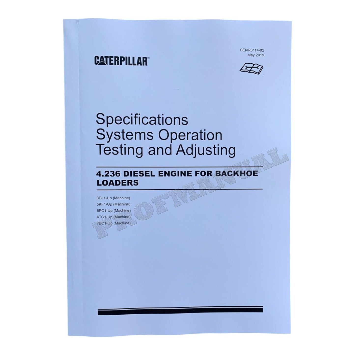 Caterpillar 4.236 Engine Loader Disassem Assem System Operat Test Adjust Manual