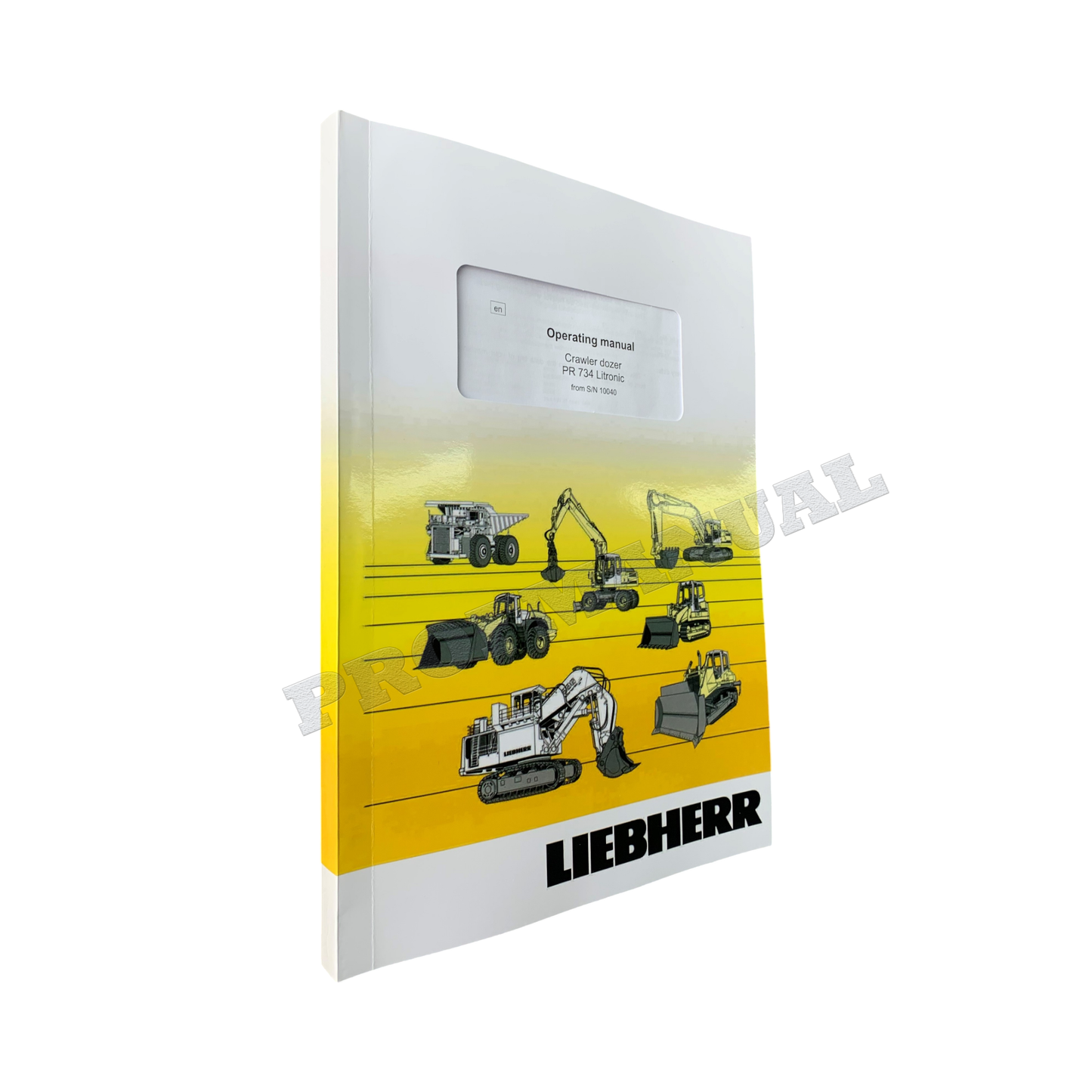 Liebherr PR734 Litronic Dozer Operators manual