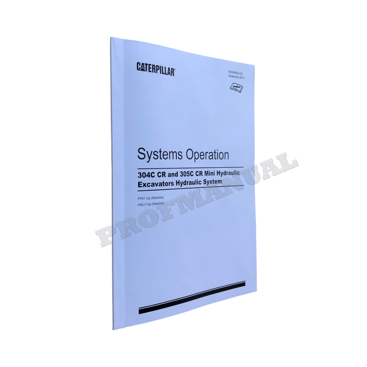 Caterpillar 304C 305C Excavator Systems Operation Service Manual