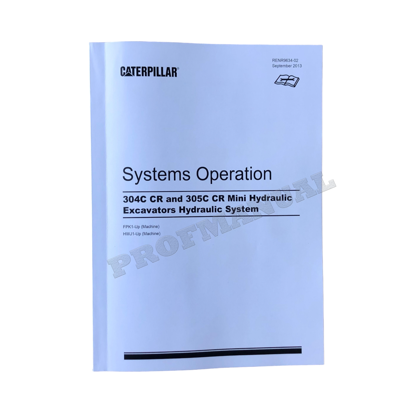 Caterpillar 304C 305C Excavator Systems Operation Service Manual