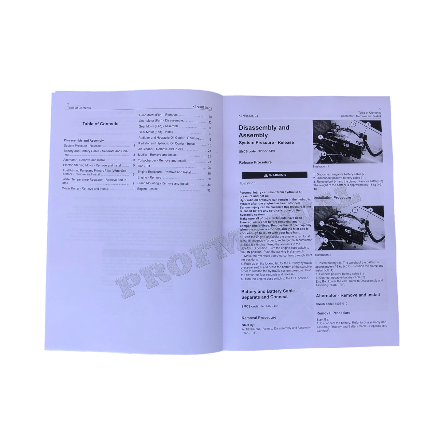 Caterpillar 279C 289C 289C2 Loader C3.4 Engine Service Manual Disassem Assem +Suppl