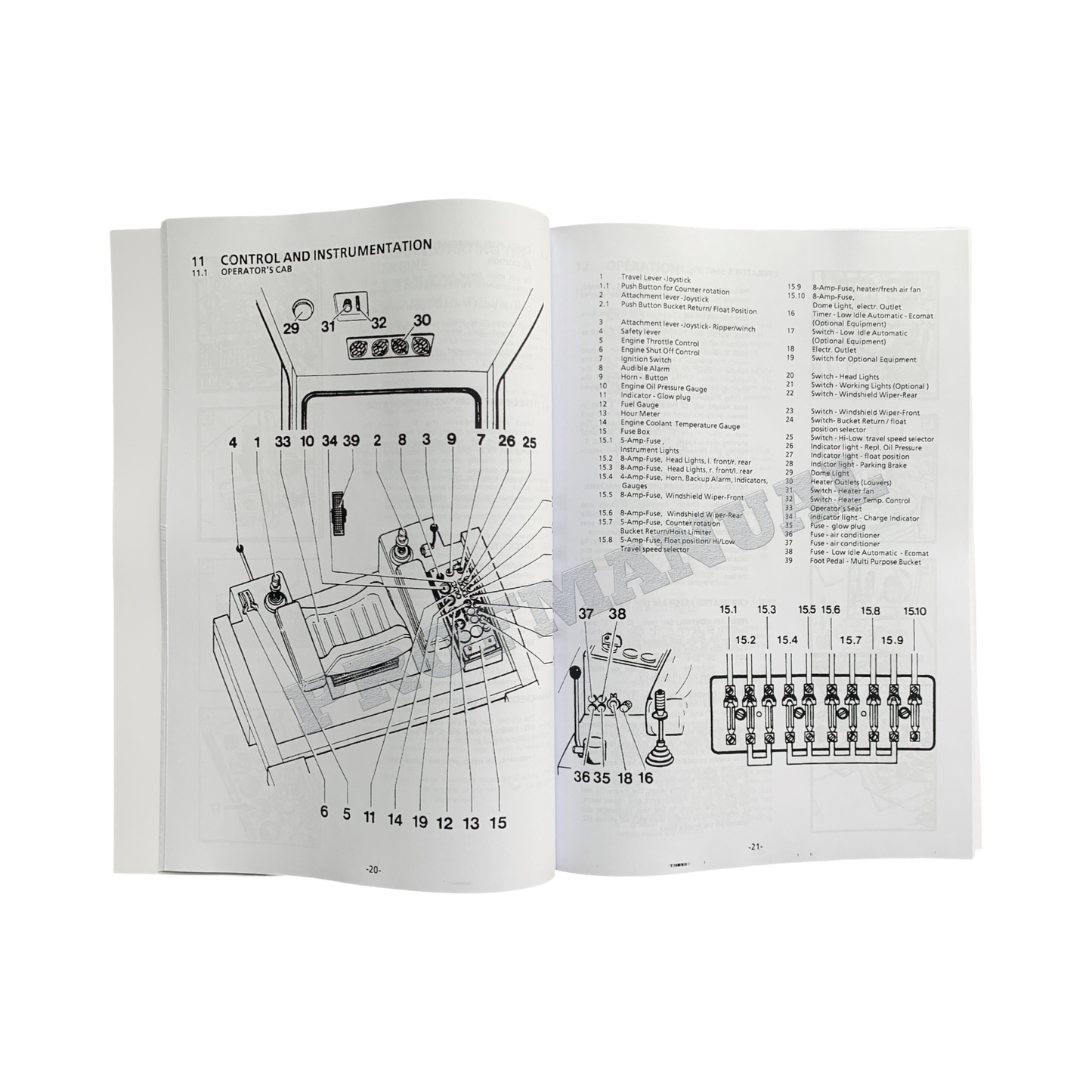 Liebherr LR621-B CRAWLER LOADER Operators manual