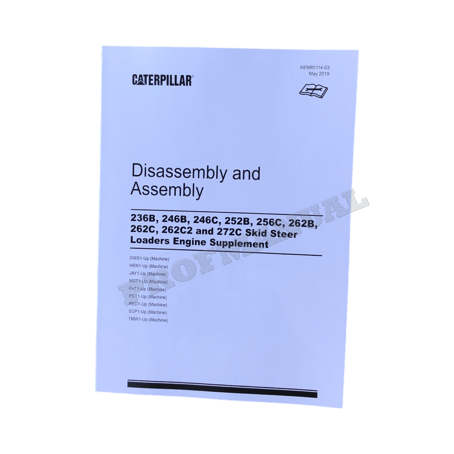 Caterpillar 3044C Engine Service Manual Disassembly Assembly + supplement