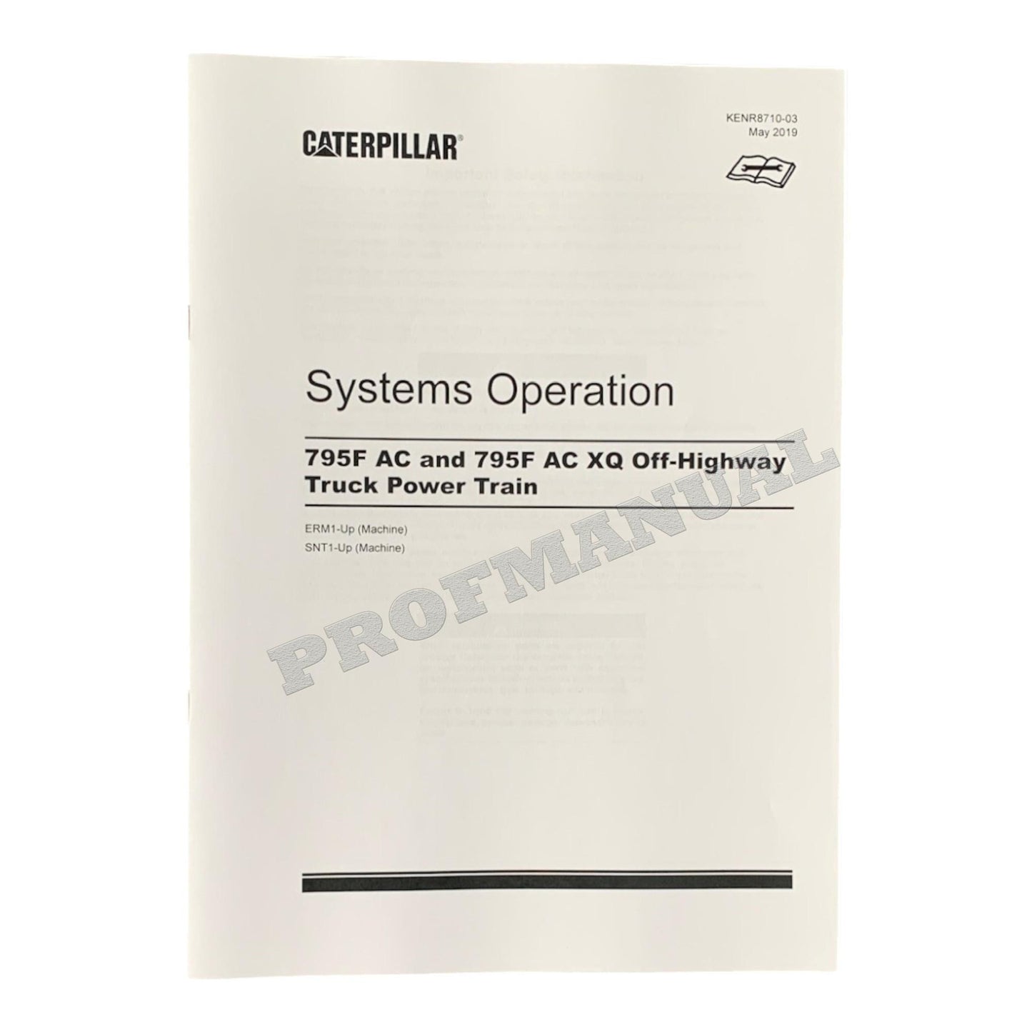 Caterpillar 795F AC Truck Full Service Manual *Send serial number