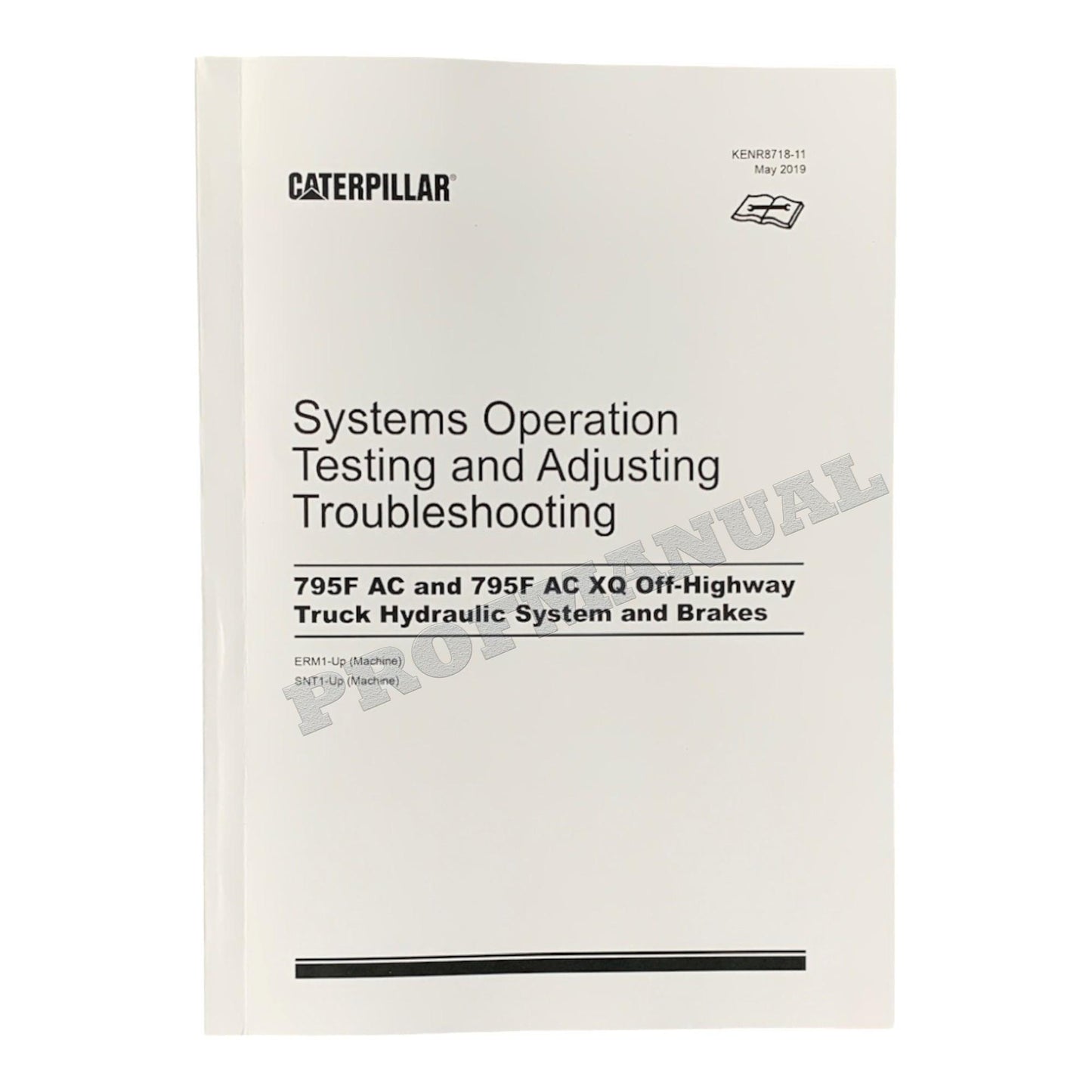 Caterpillar 795F AC Truck Full Service Manual *Send serial number