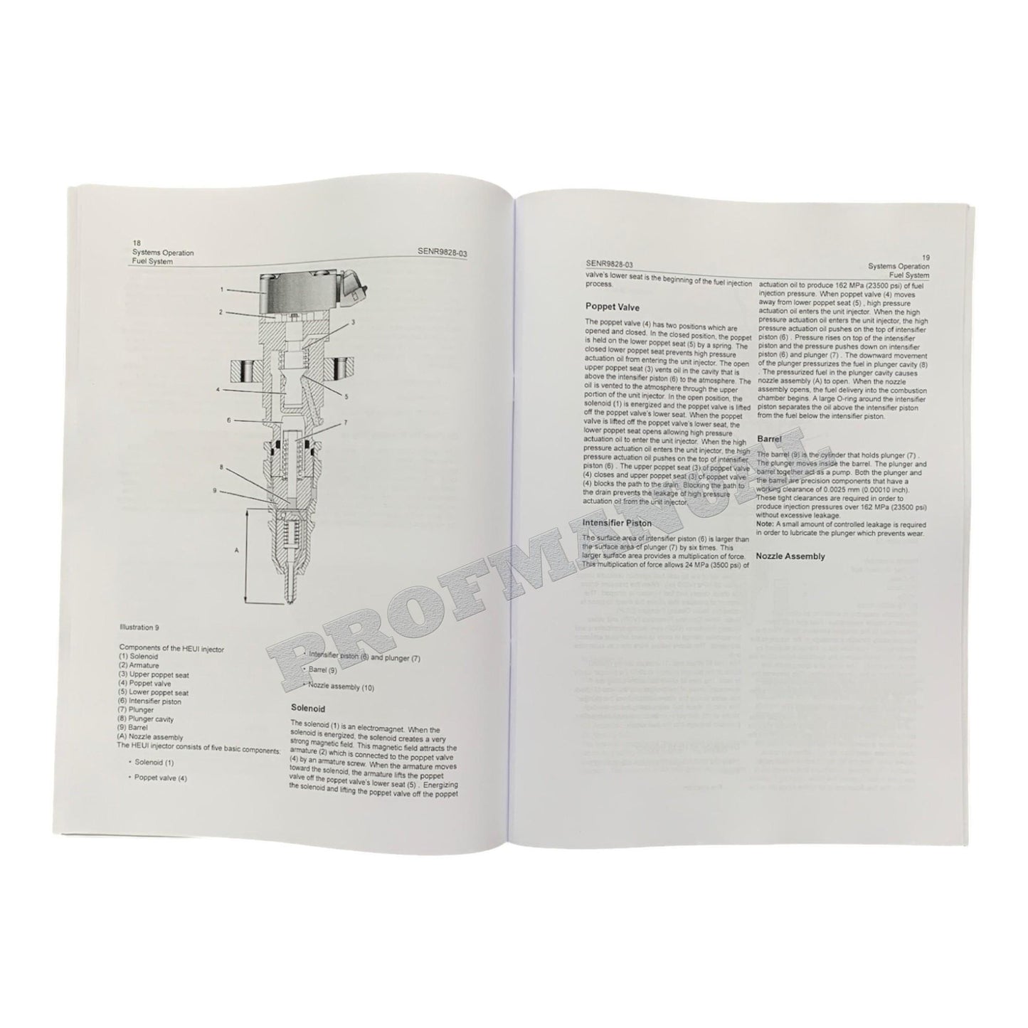 Caterpillar C7 Marine Engine Full Service Manual *Send serial number