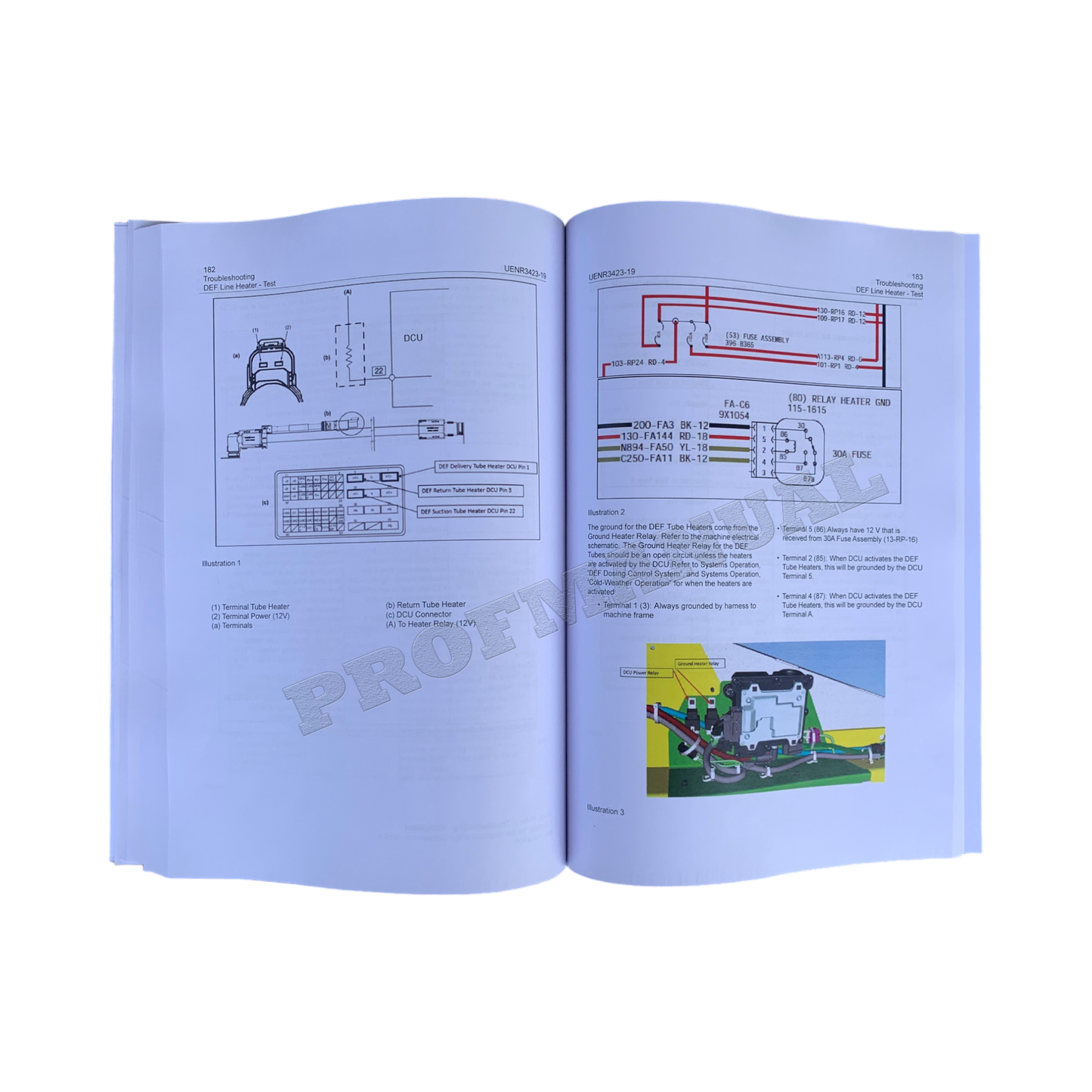 Caterpillar C3.8 Engine Troubleshoot Service Manual SET