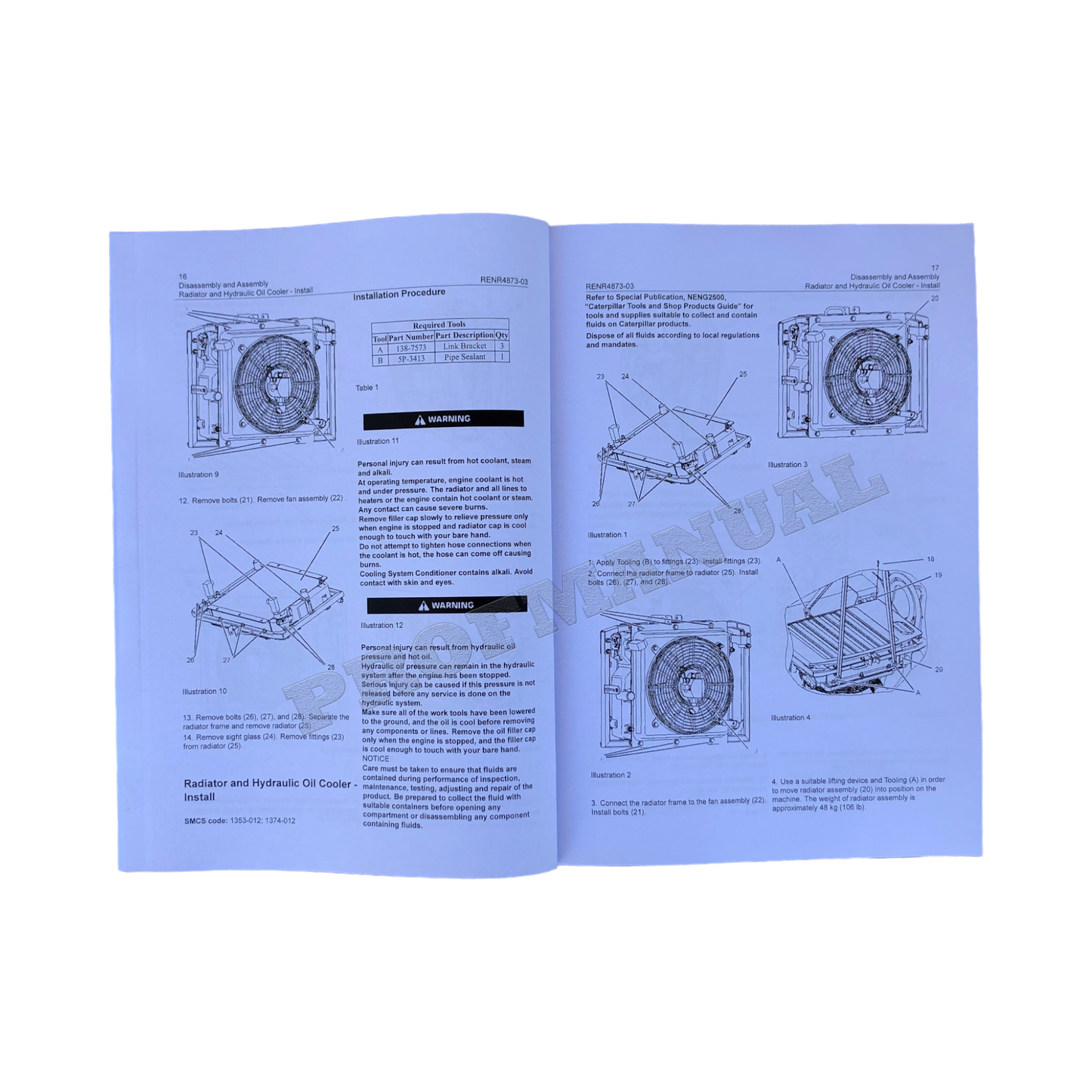 Caterpillar 3024C Engine Service Manual Disassem Assem 247B 257B Loader + SUPPL