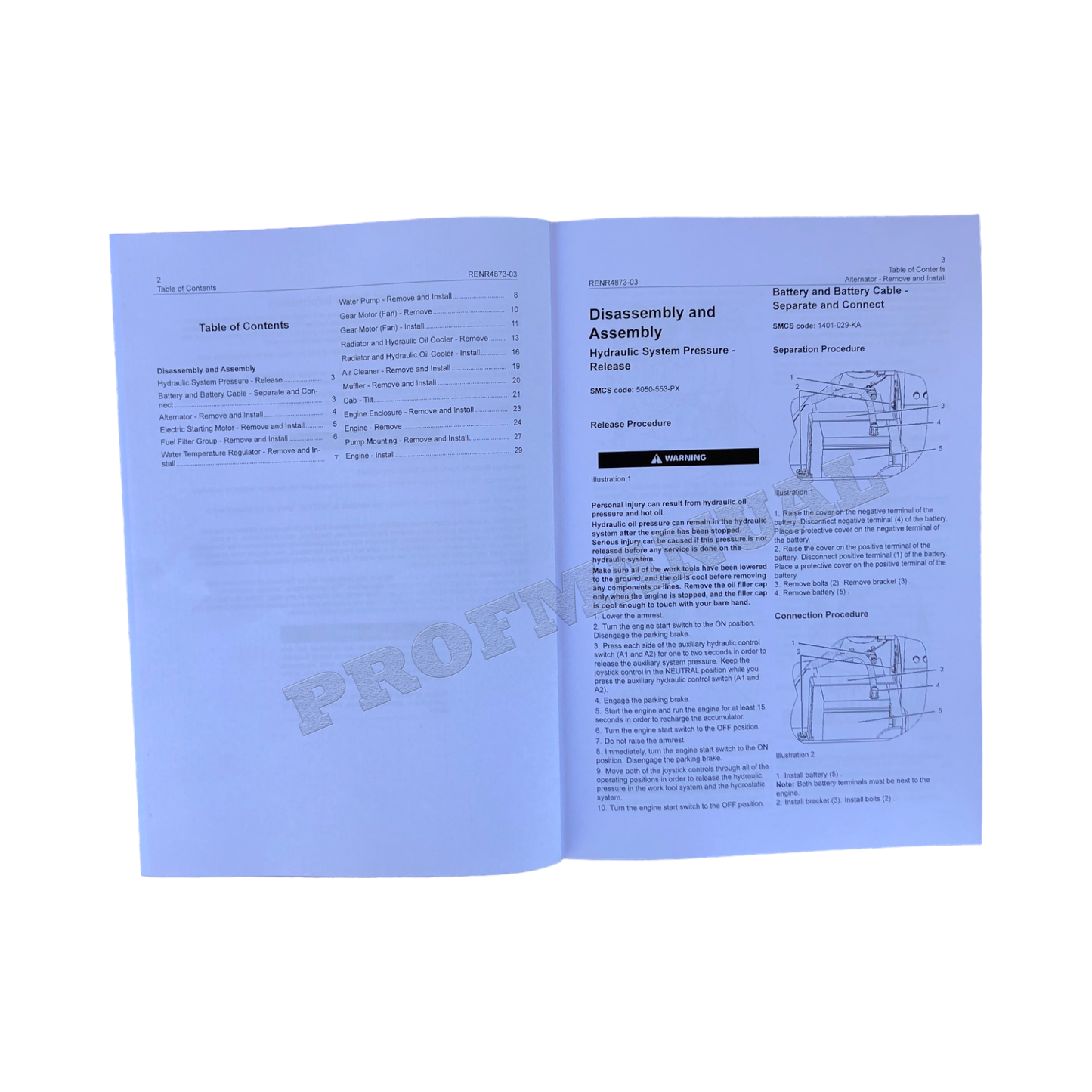 Caterpillar 3024C Engine Service Manual Disassem Assem 247B 257B Loader + SUPPL